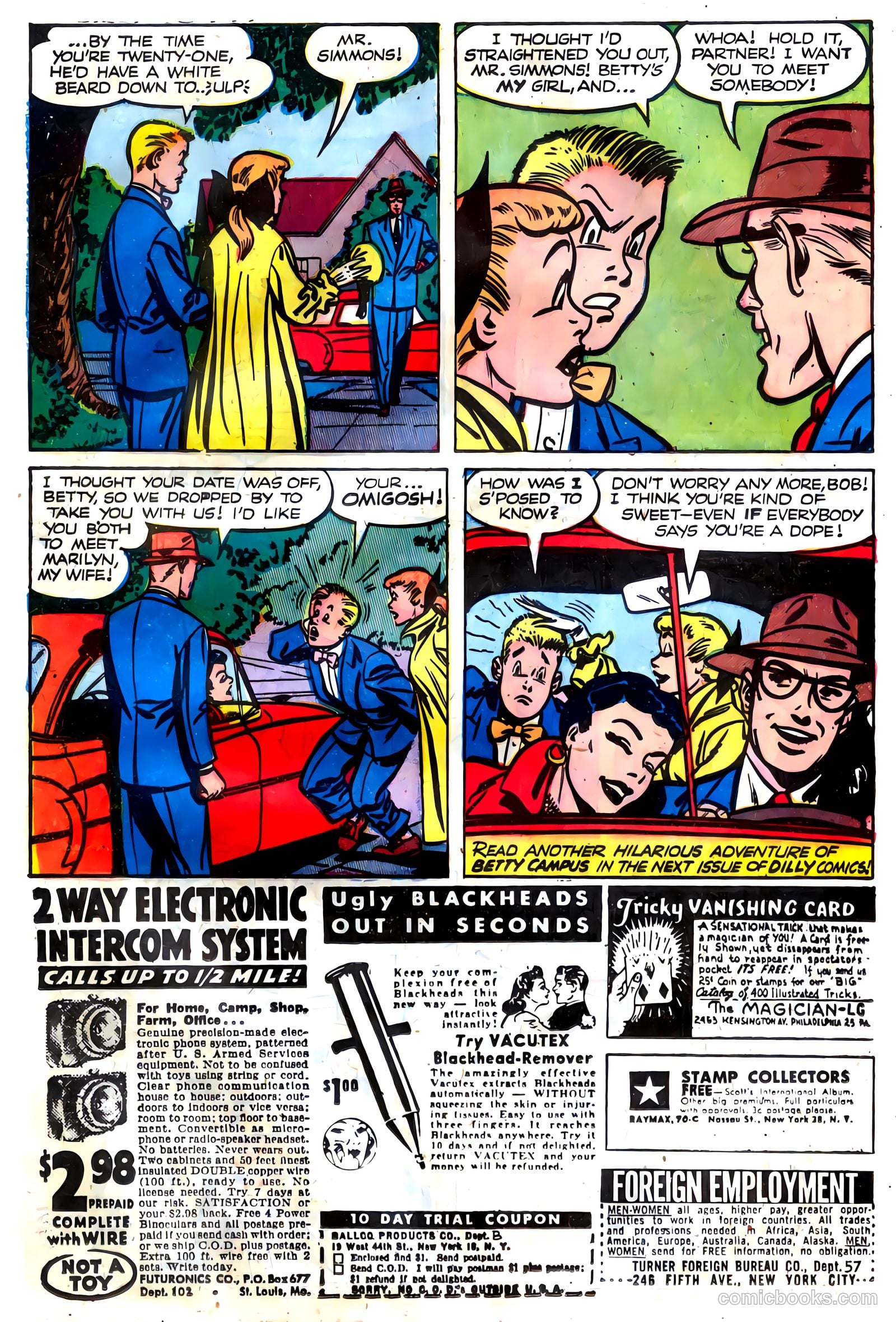 Dilly #3 (1953, Lev Gleason Publications, Inc.) — page 20 of 36