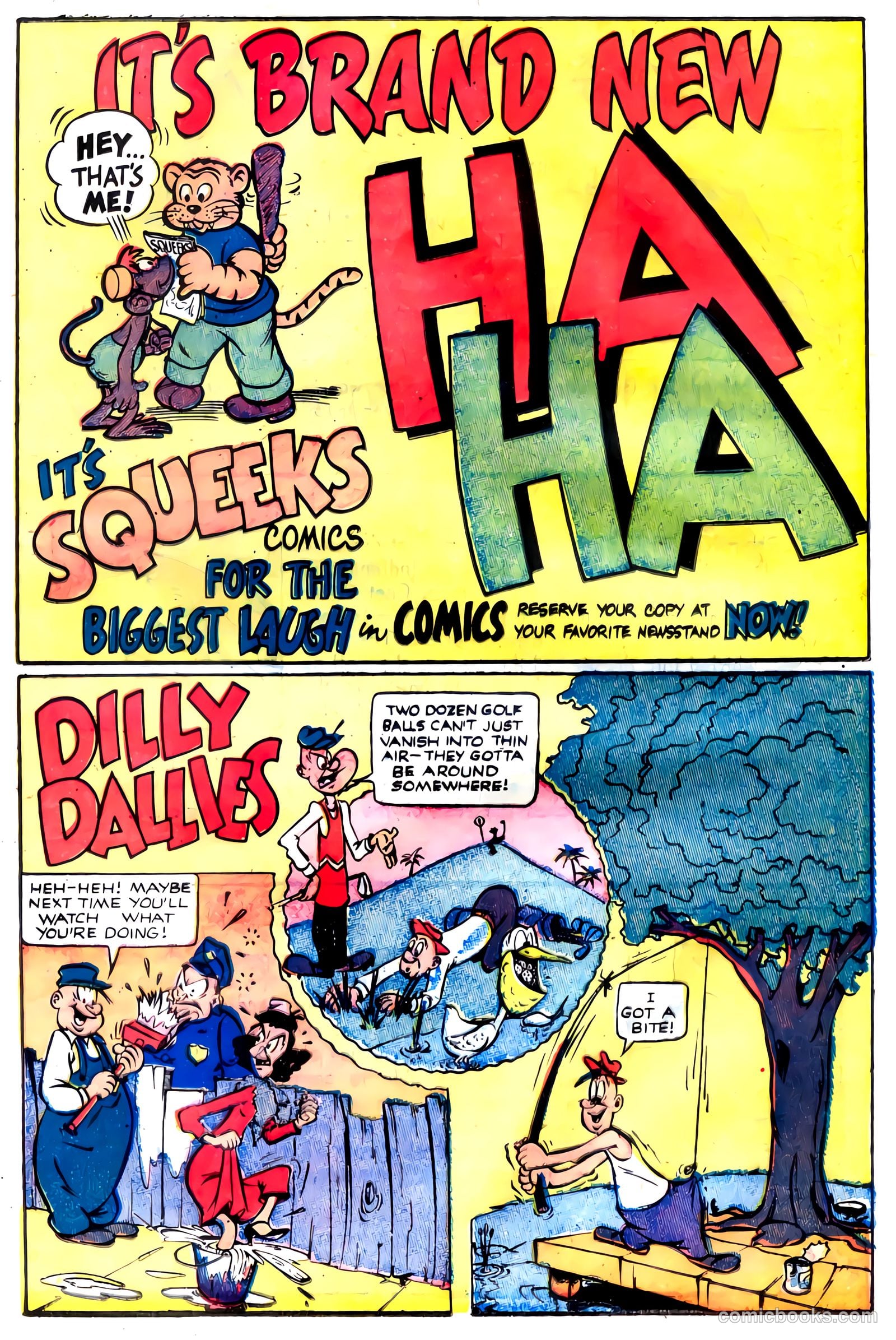 Dilly #3 (1953, Lev Gleason Publications, Inc.) — page 21 of 36