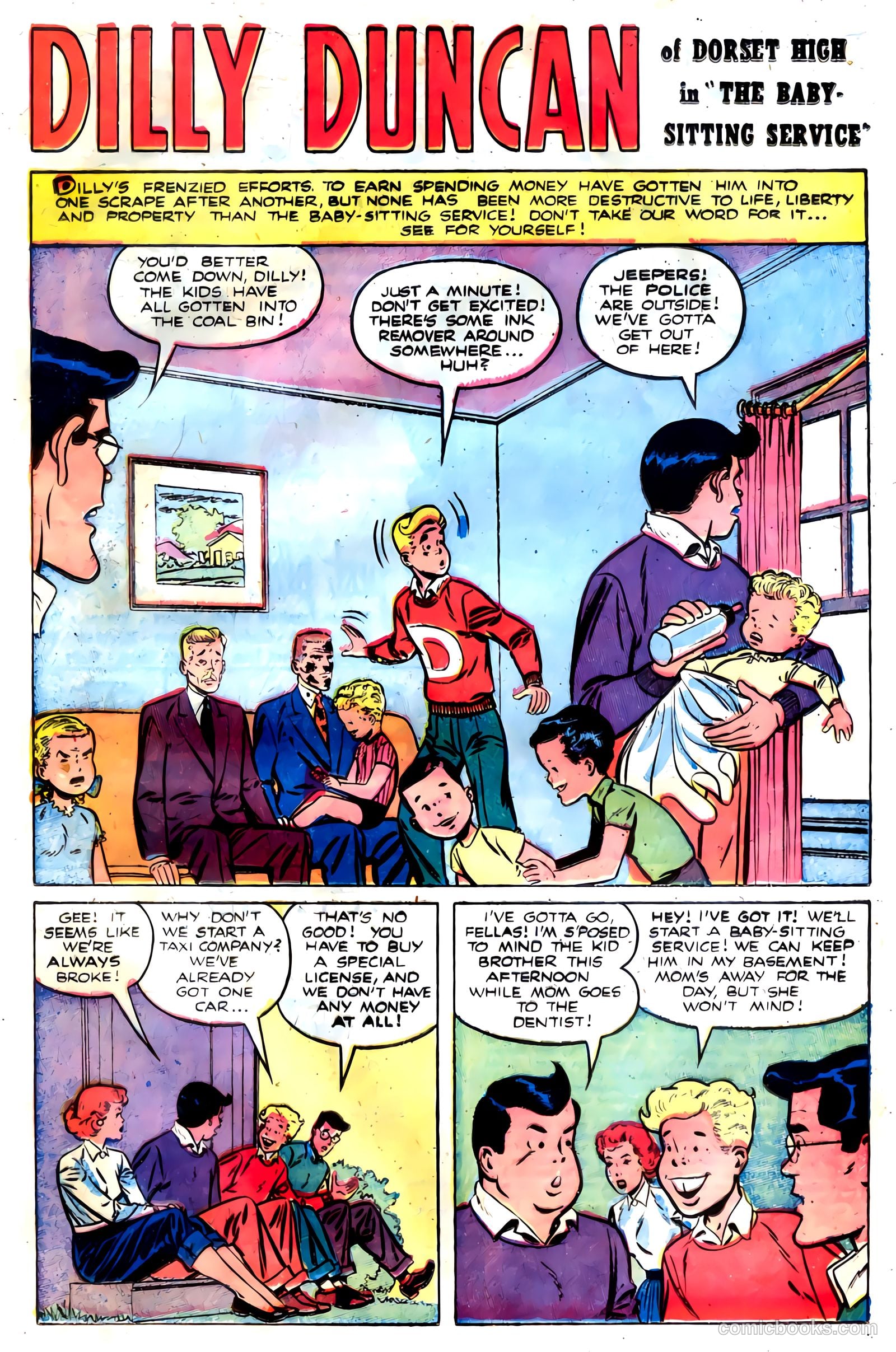 Dilly #3 (1953, Lev Gleason Publications, Inc.) — page 24 of 36
