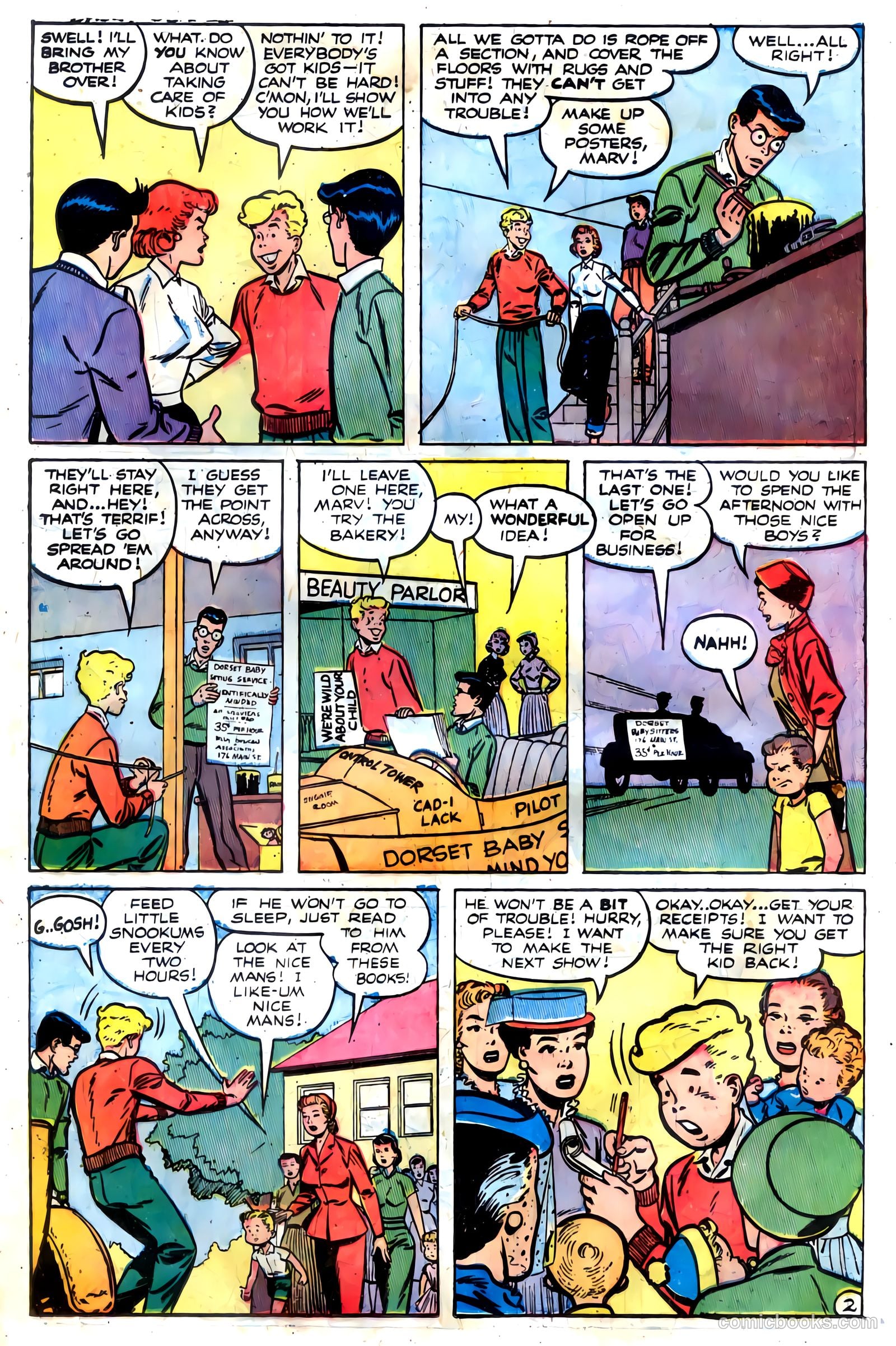 Dilly #3 (1953, Lev Gleason Publications, Inc.) — page 25 of 36