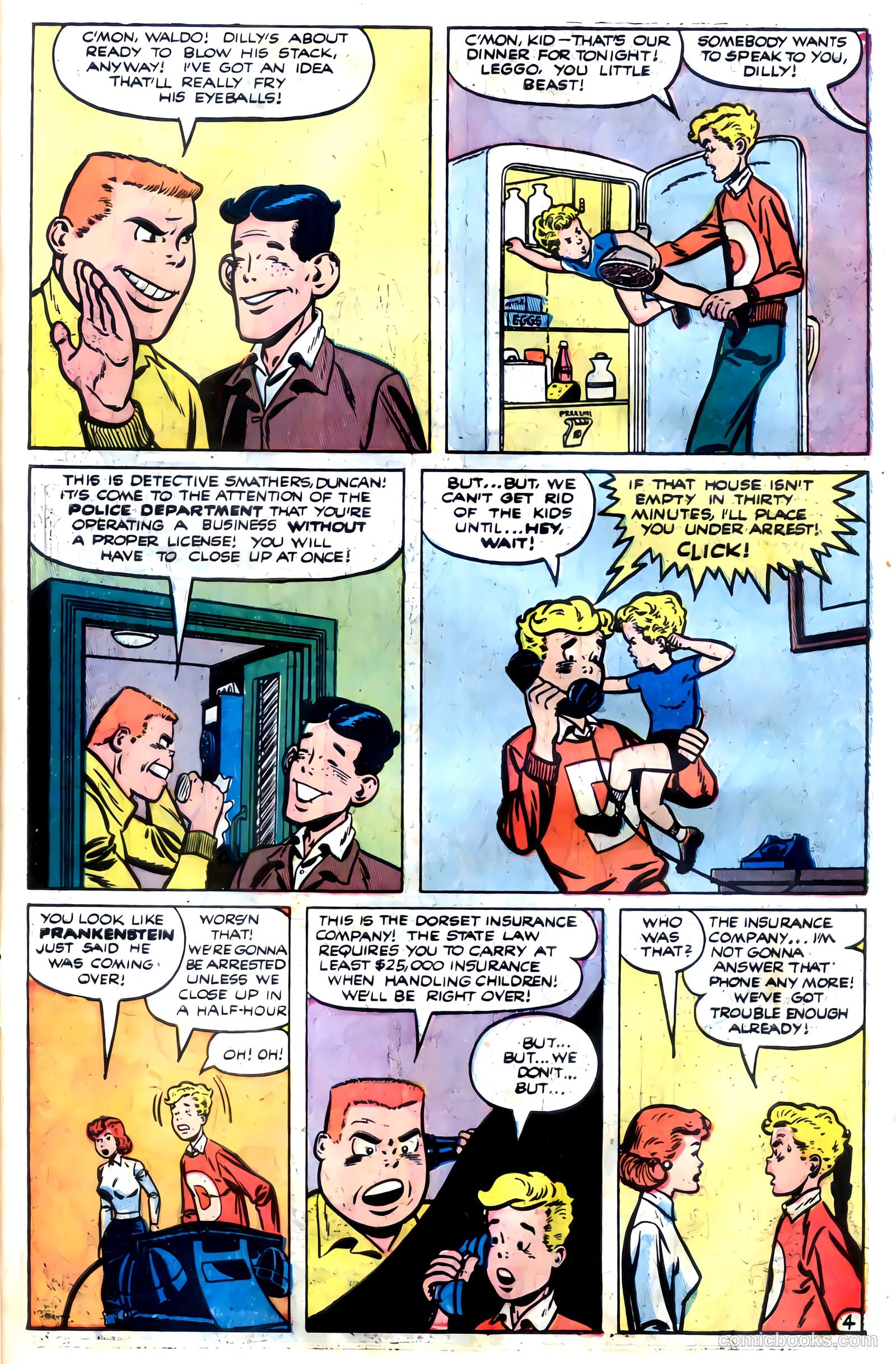 Dilly #3 (1953, Lev Gleason Publications, Inc.) — page 27 of 36