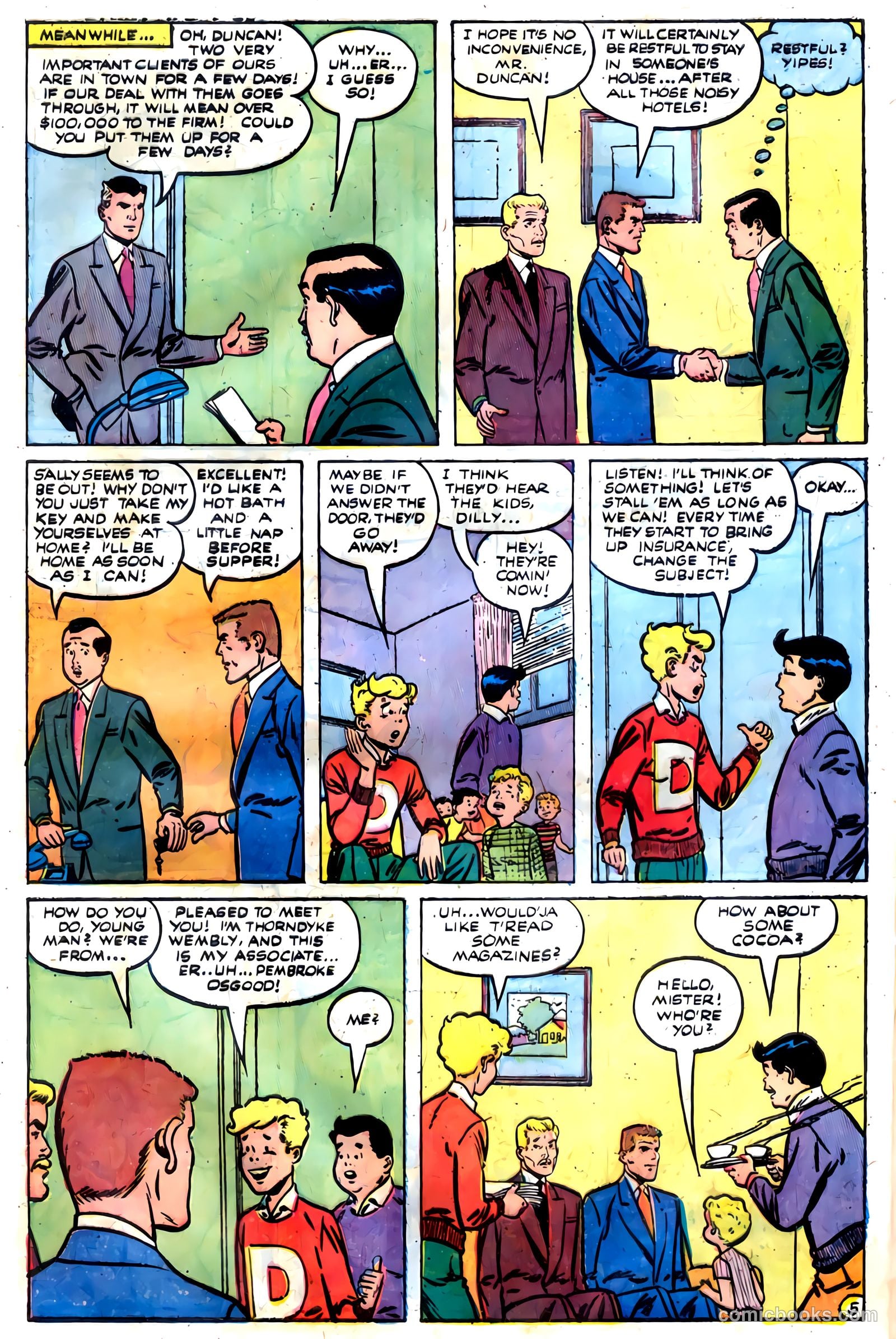 Dilly #3 (1953, Lev Gleason Publications, Inc.) — page 28 of 36