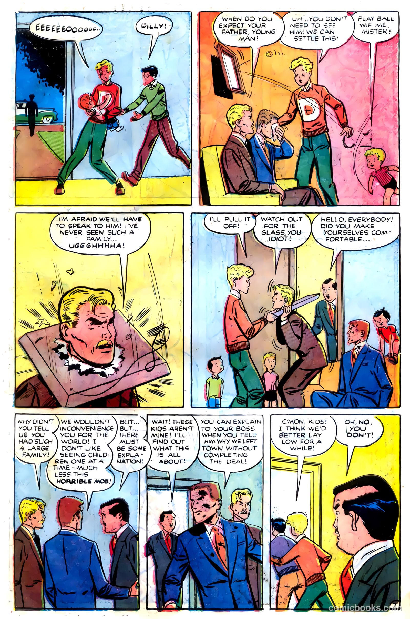 Dilly #3 (1953, Lev Gleason Publications, Inc.) — page 30 of 36