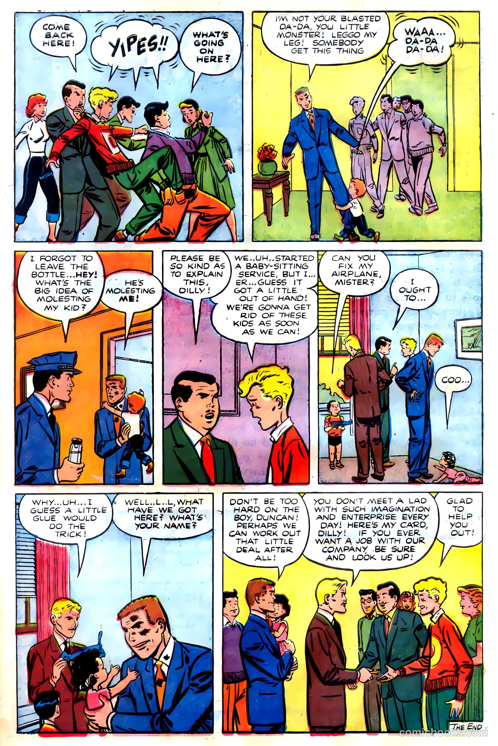 Dilly #3 (1953, Lev Gleason Publications, Inc.) — page 31 of 36