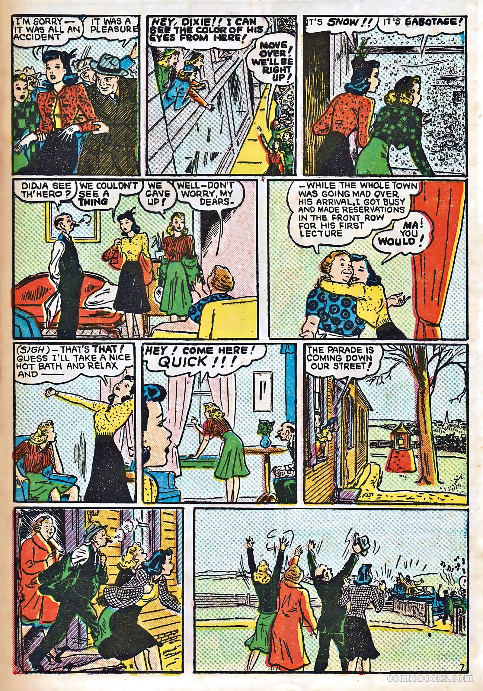 Dixie Dugan #1 (1942) — page 9 of 37