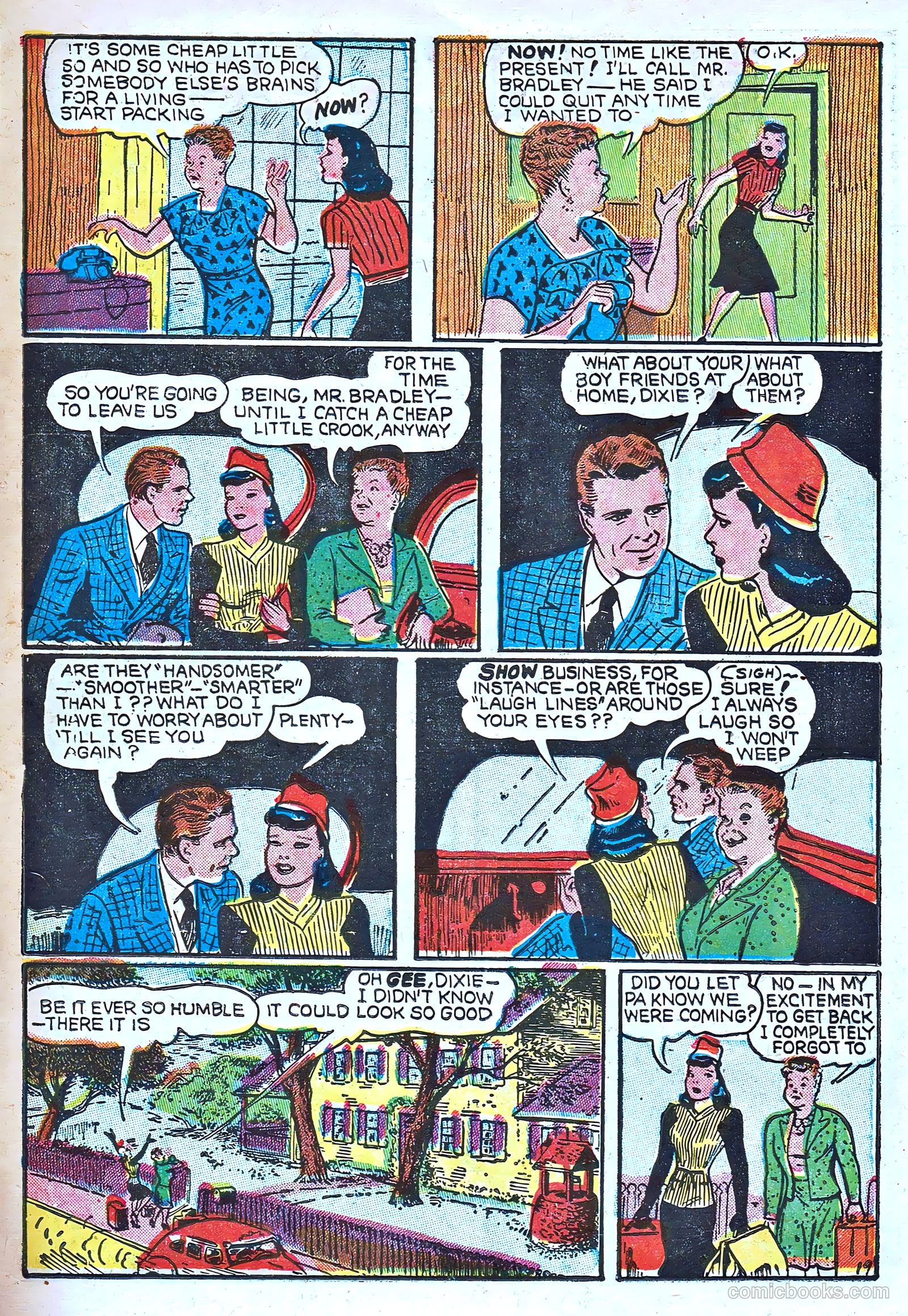 Dixie Dugan #1 (1942) — page 23 of 37