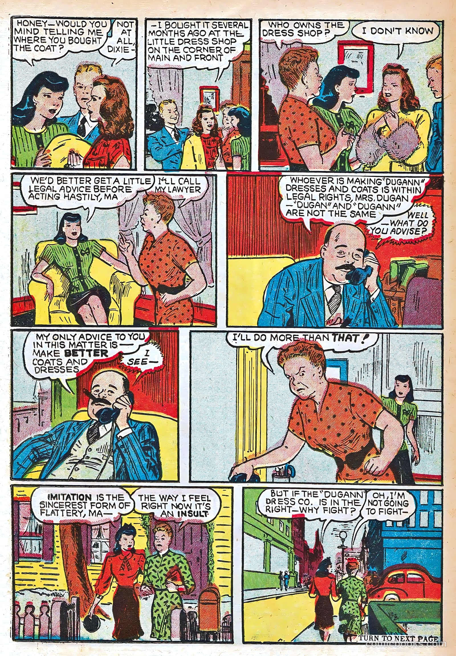 Dixie Dugan #1 (1942) — page 26 of 37