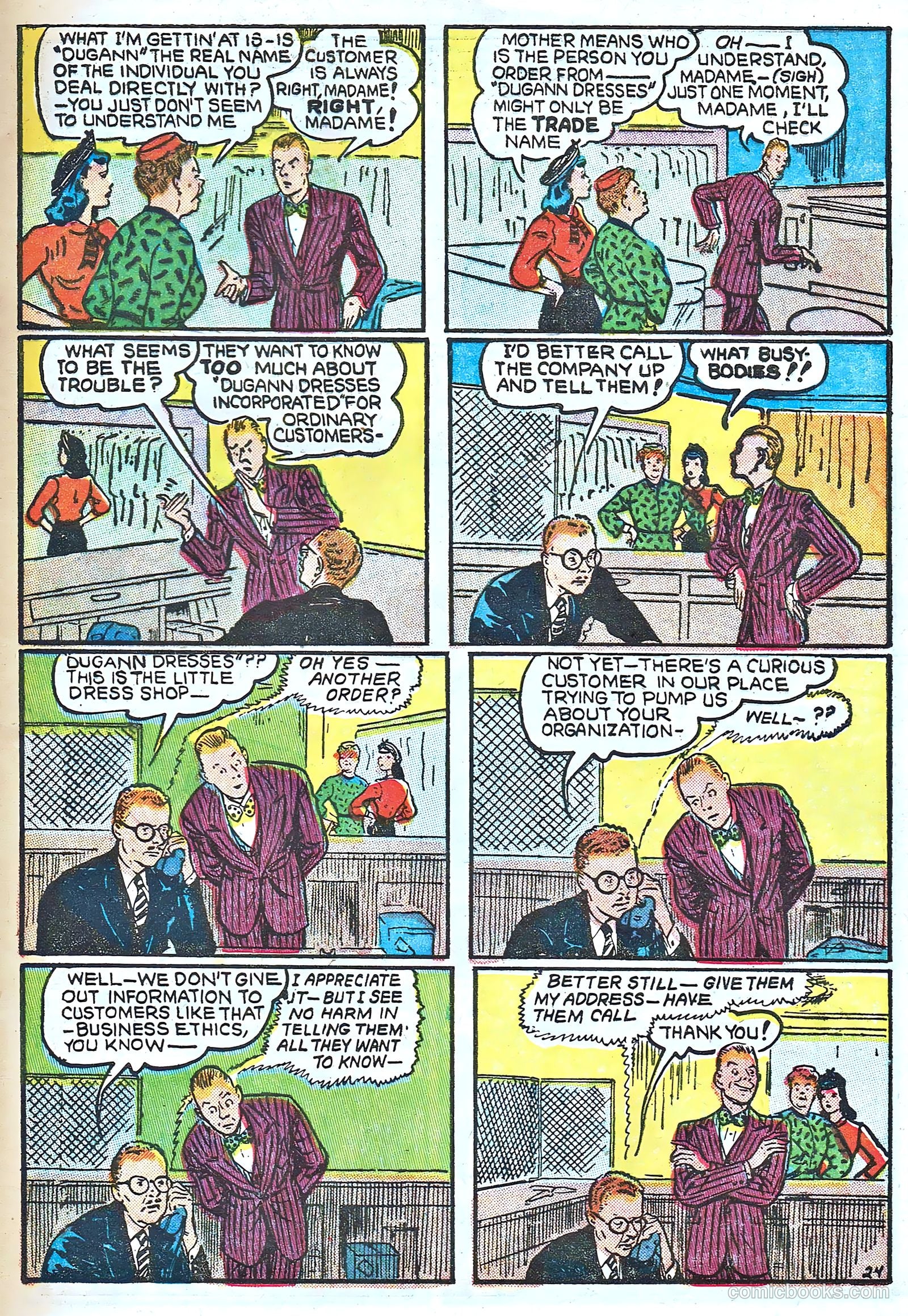 Dixie Dugan #1 (1942) — page 29 of 37