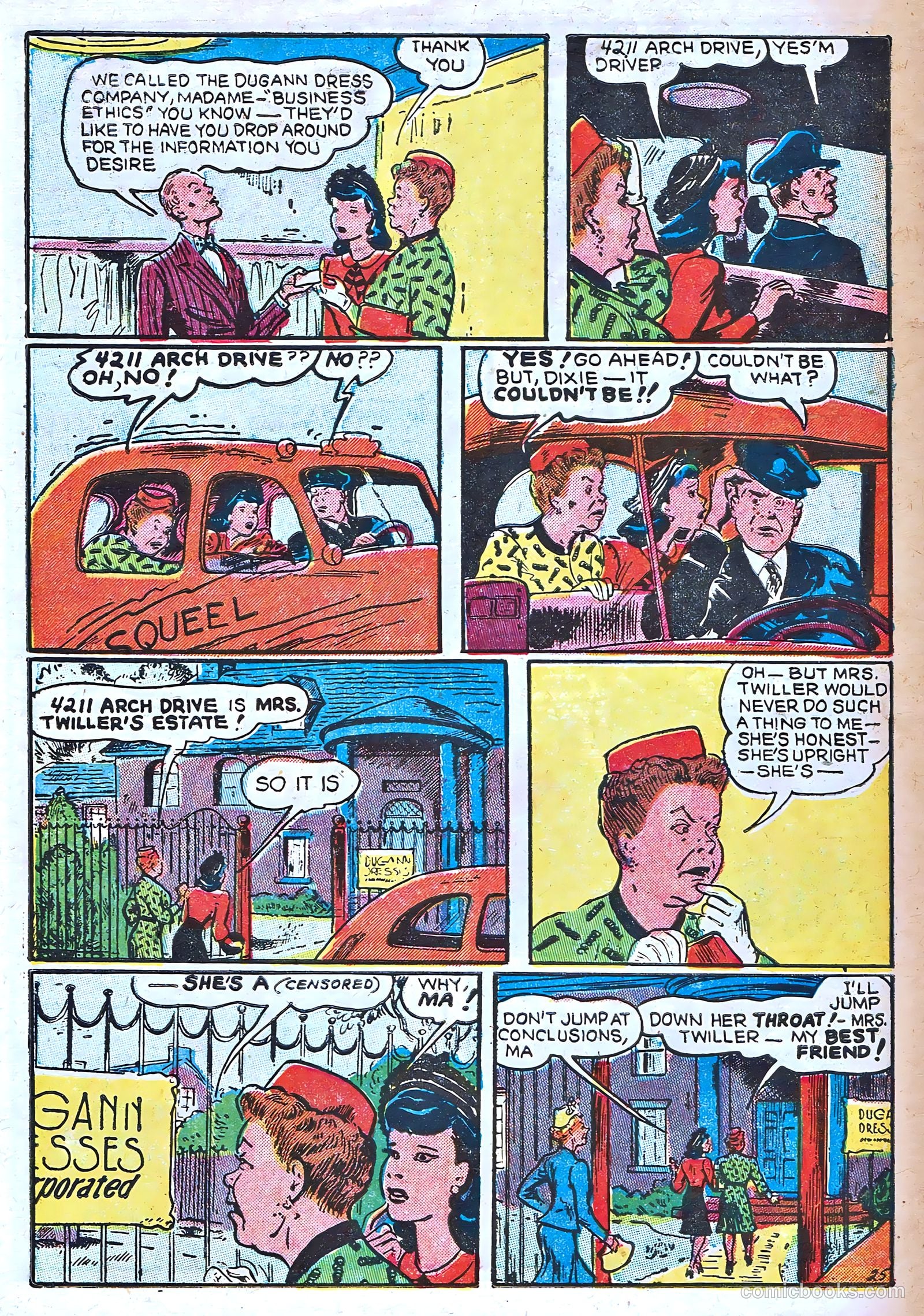 Dixie Dugan #1 (1942) — page 30 of 37