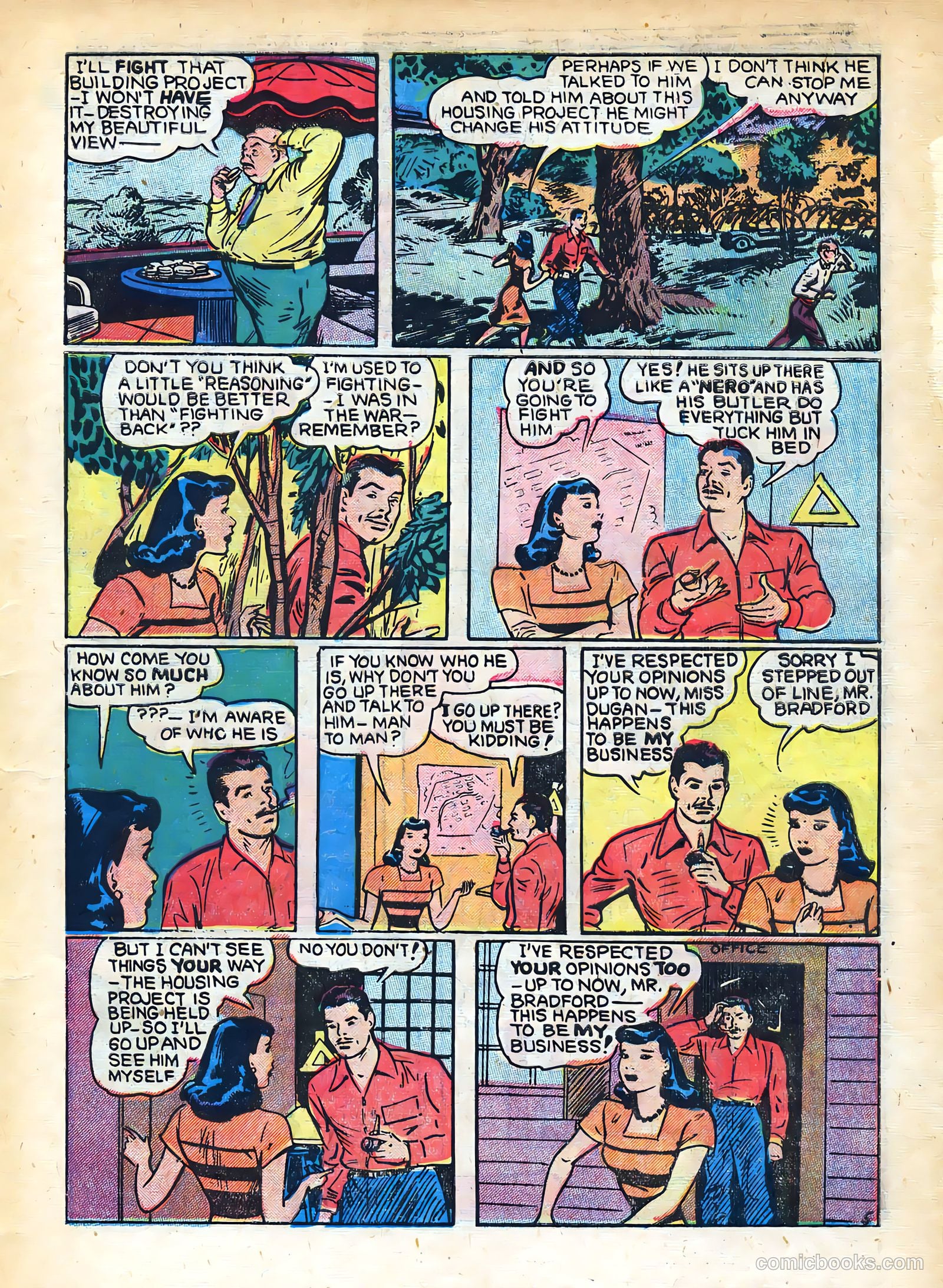 Dixie Dugan #2 (1942) — page 7 of 36
