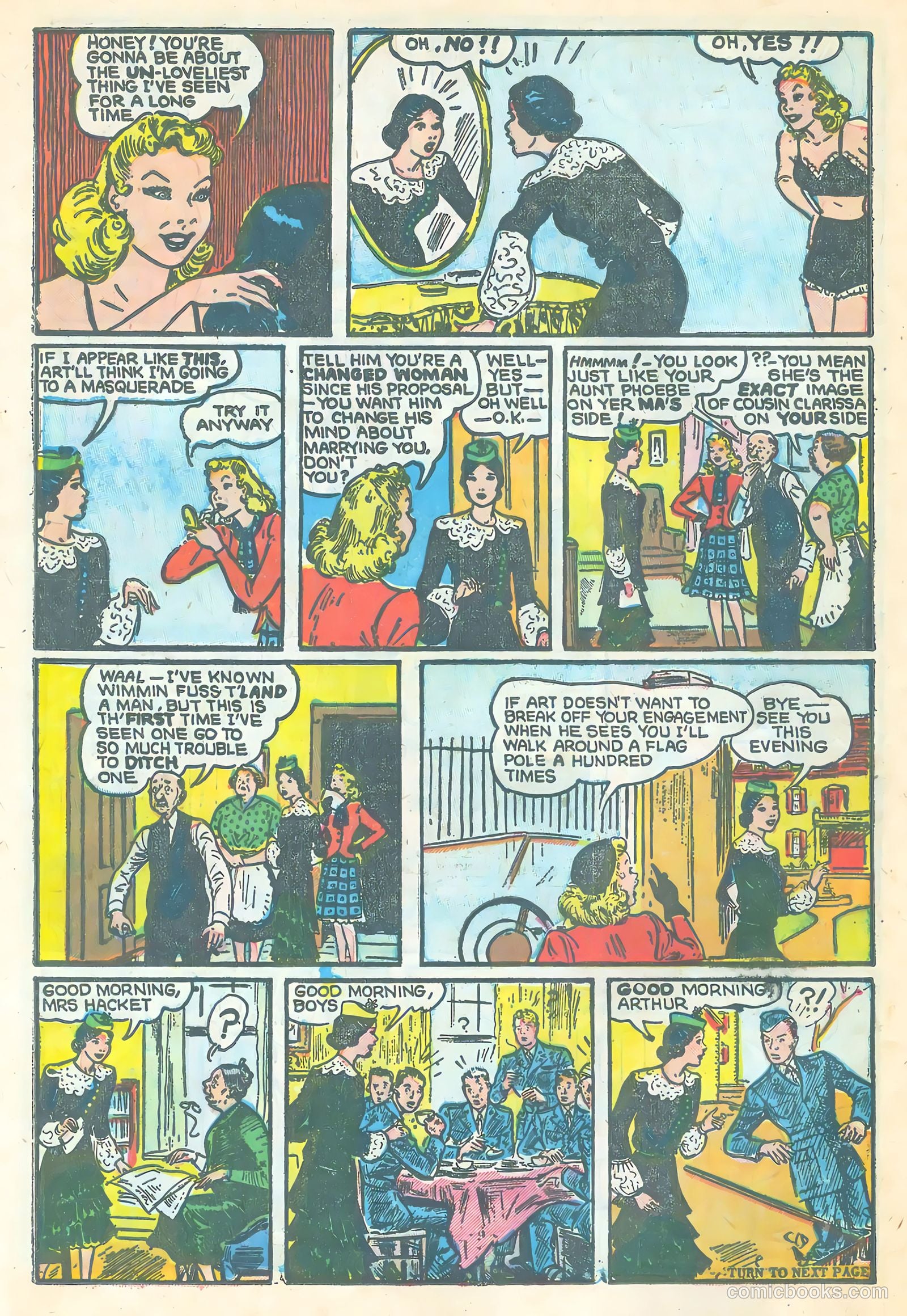 Dixie Dugan #4 (1952) — page 20 of 36
