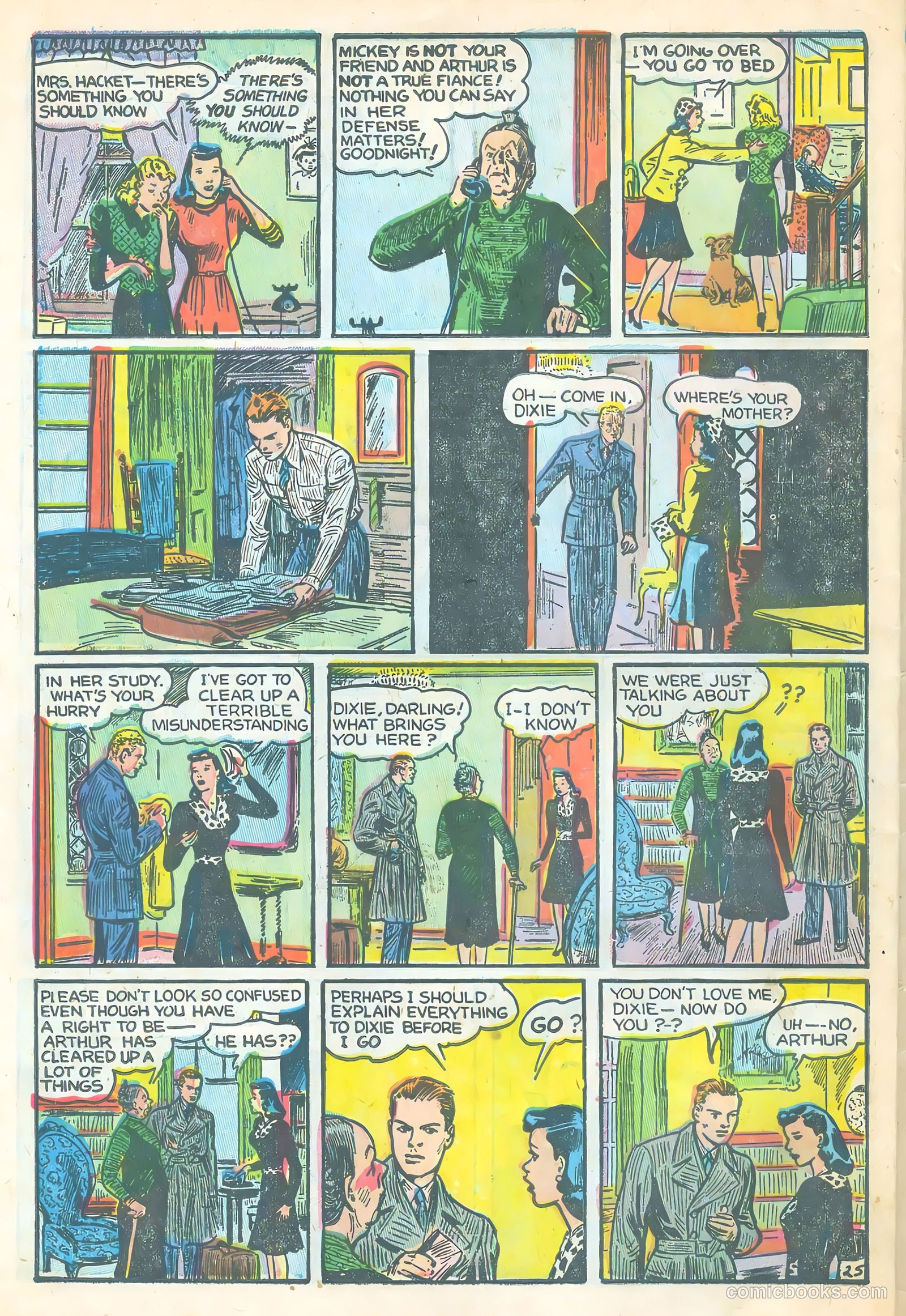 Dixie Dugan #4 (1952) — page 30 of 36
