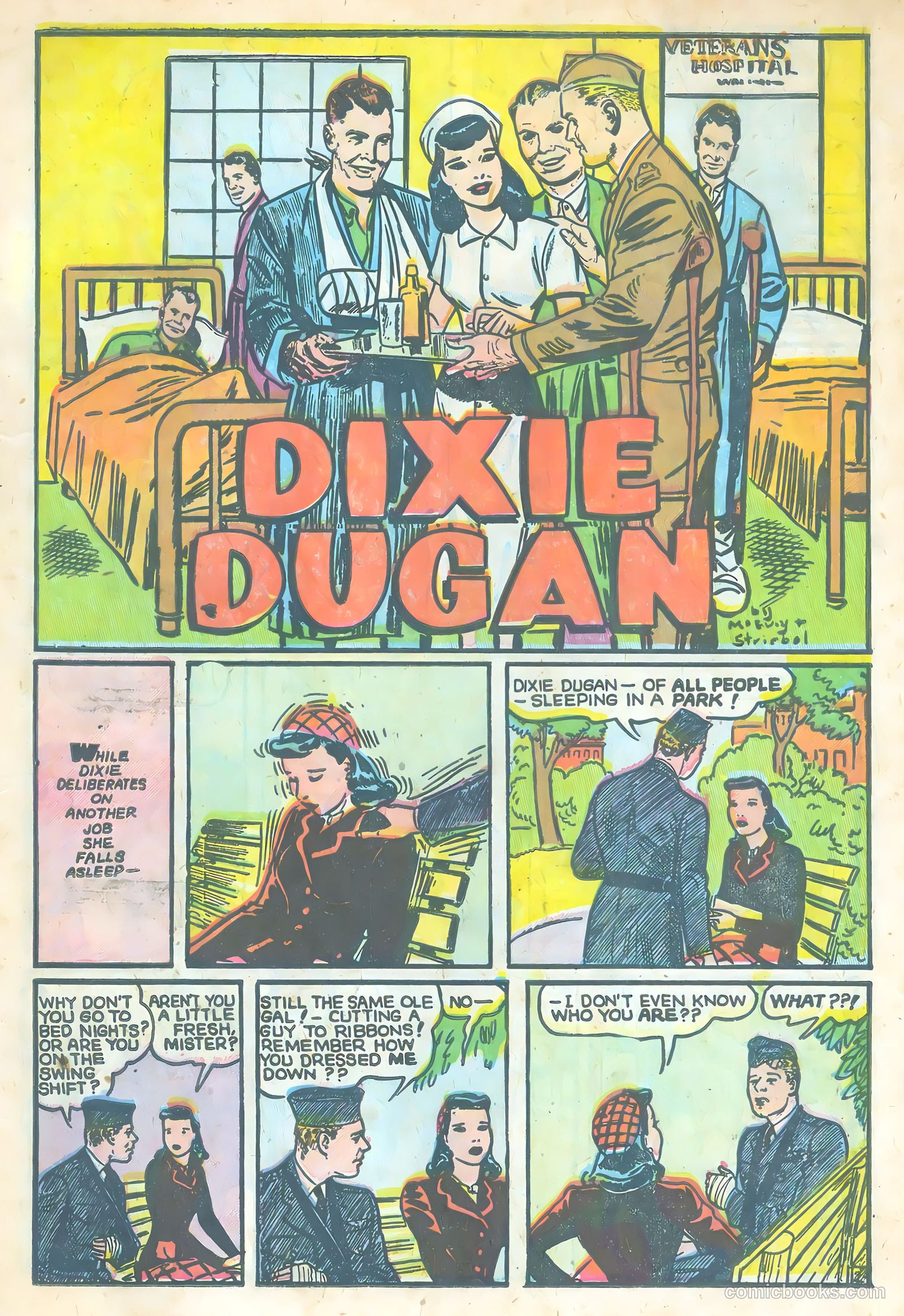 Dixie Dugan #4 (1945) — page 3 of 36