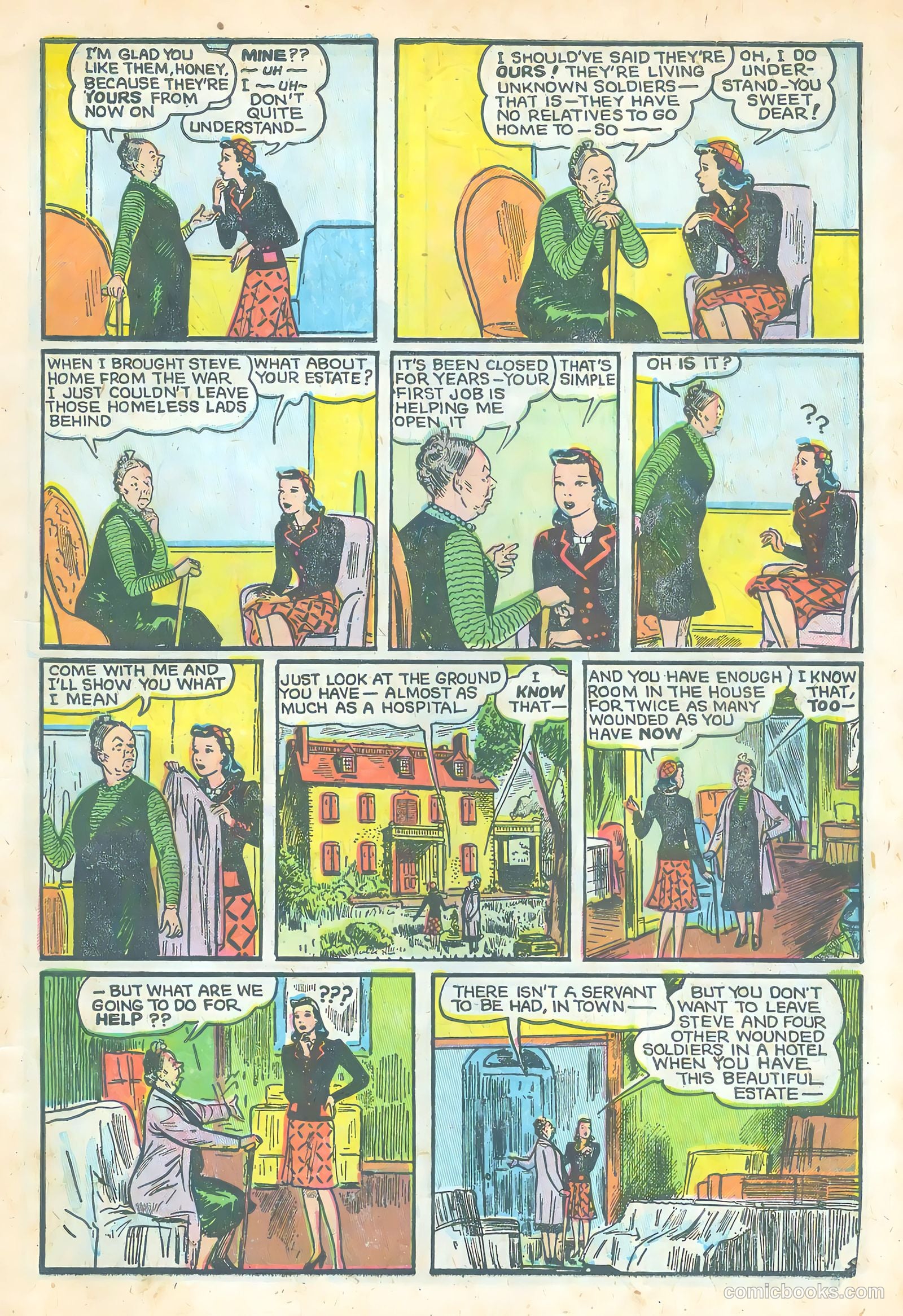 Dixie Dugan #4 (1945) — page 7 of 36