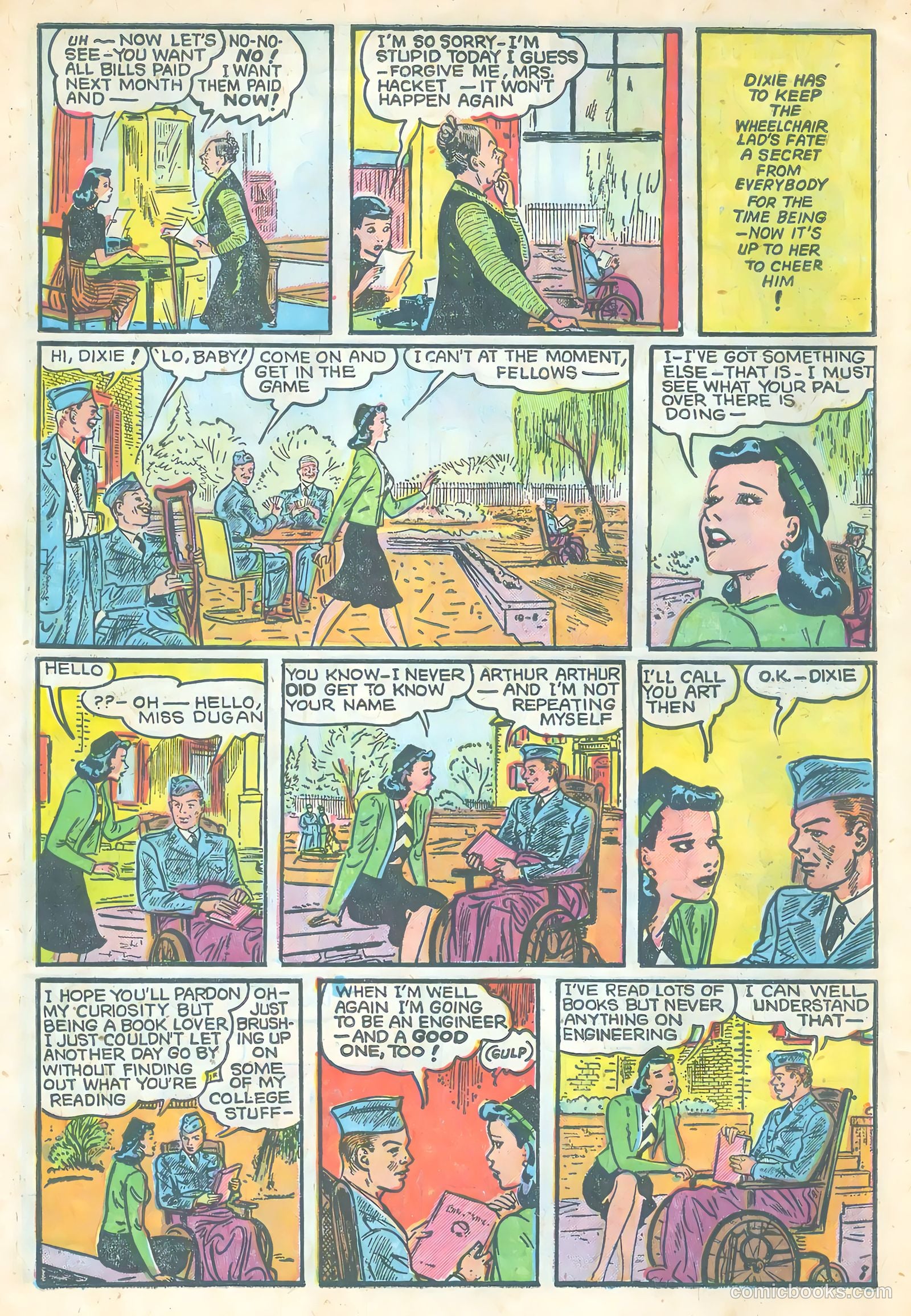 Dixie Dugan #4 (1945) — page 10 of 36