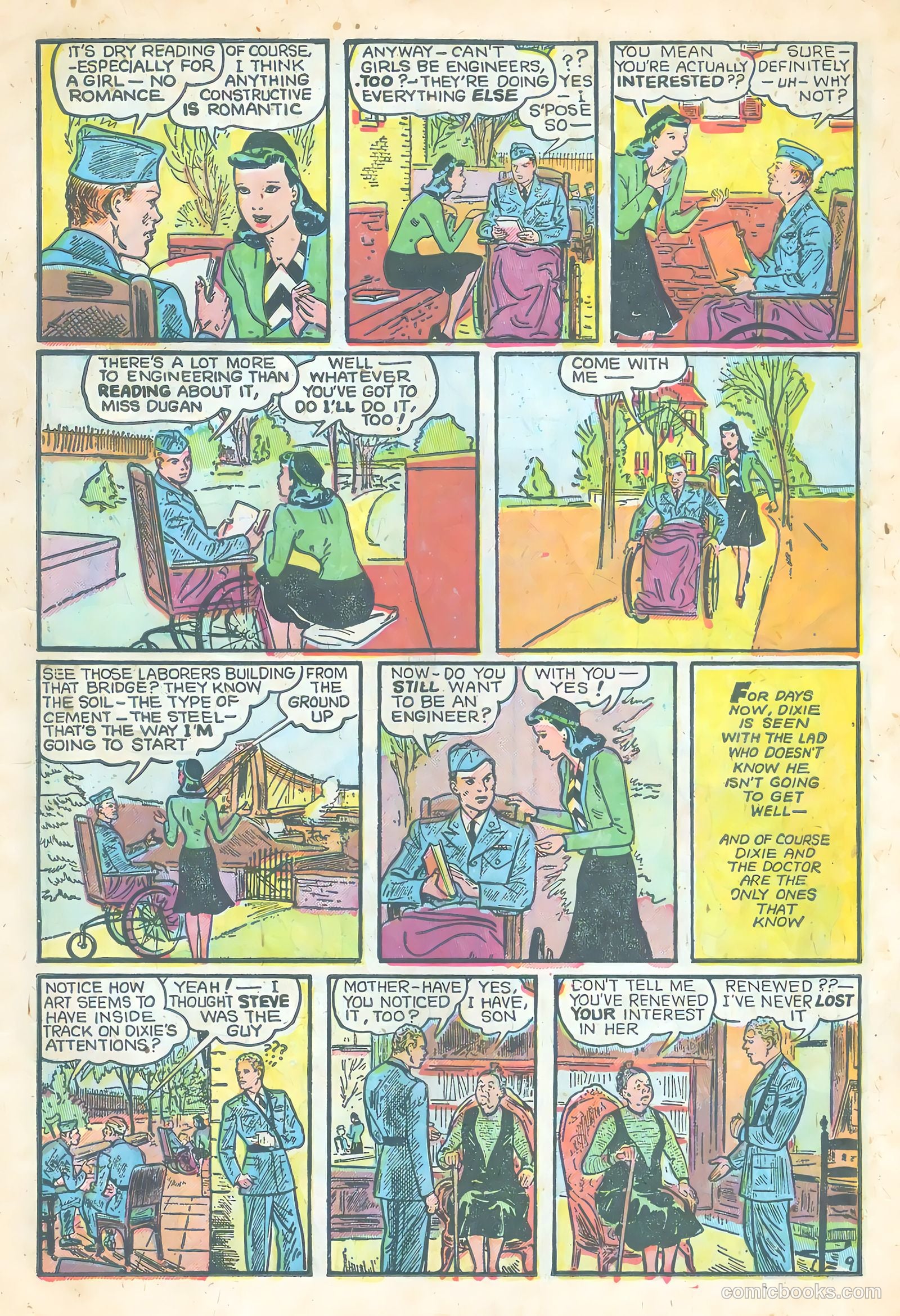 Dixie Dugan #4 (1945) — page 11 of 36