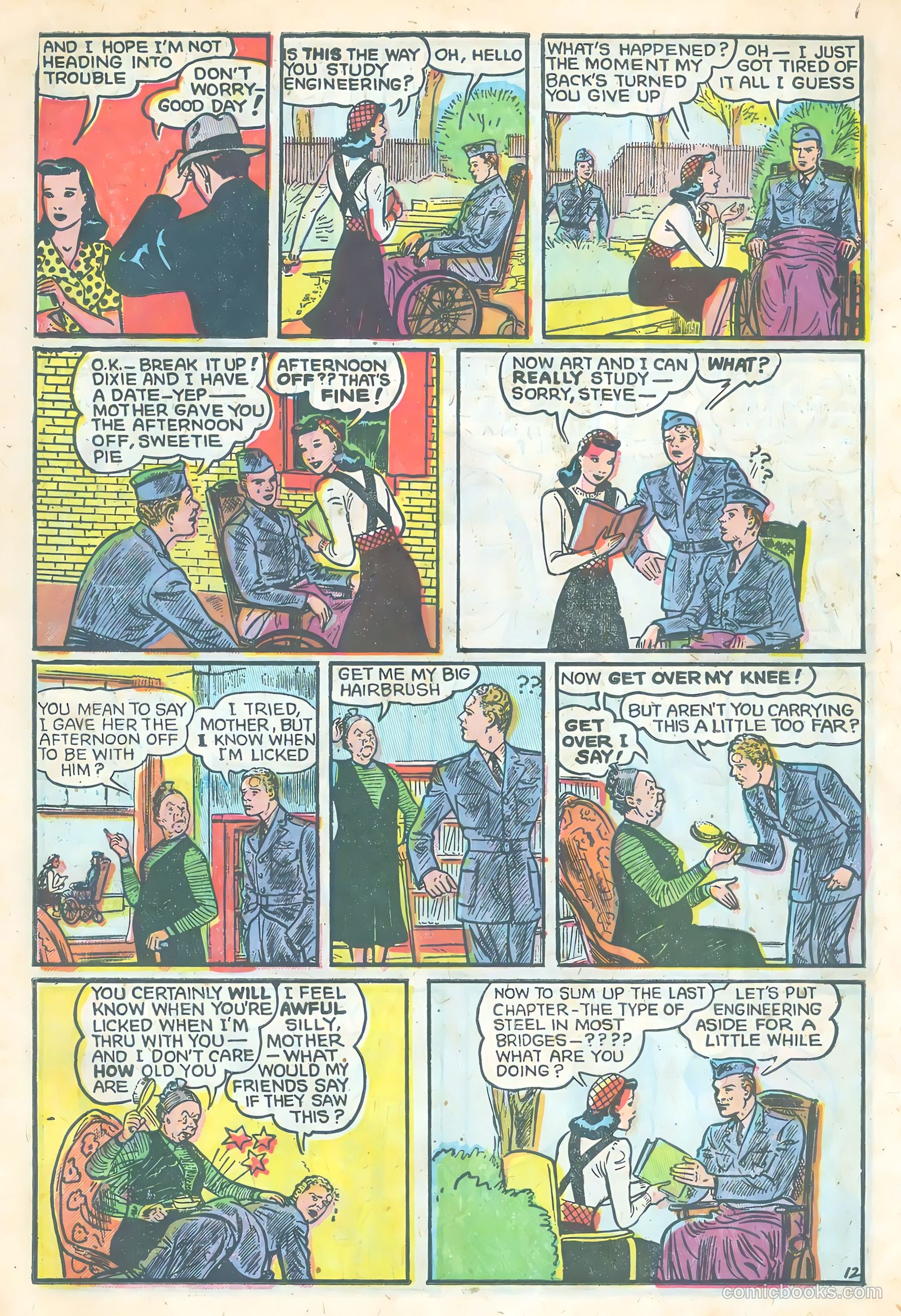 Dixie Dugan #4 (1945) — page 15 of 36