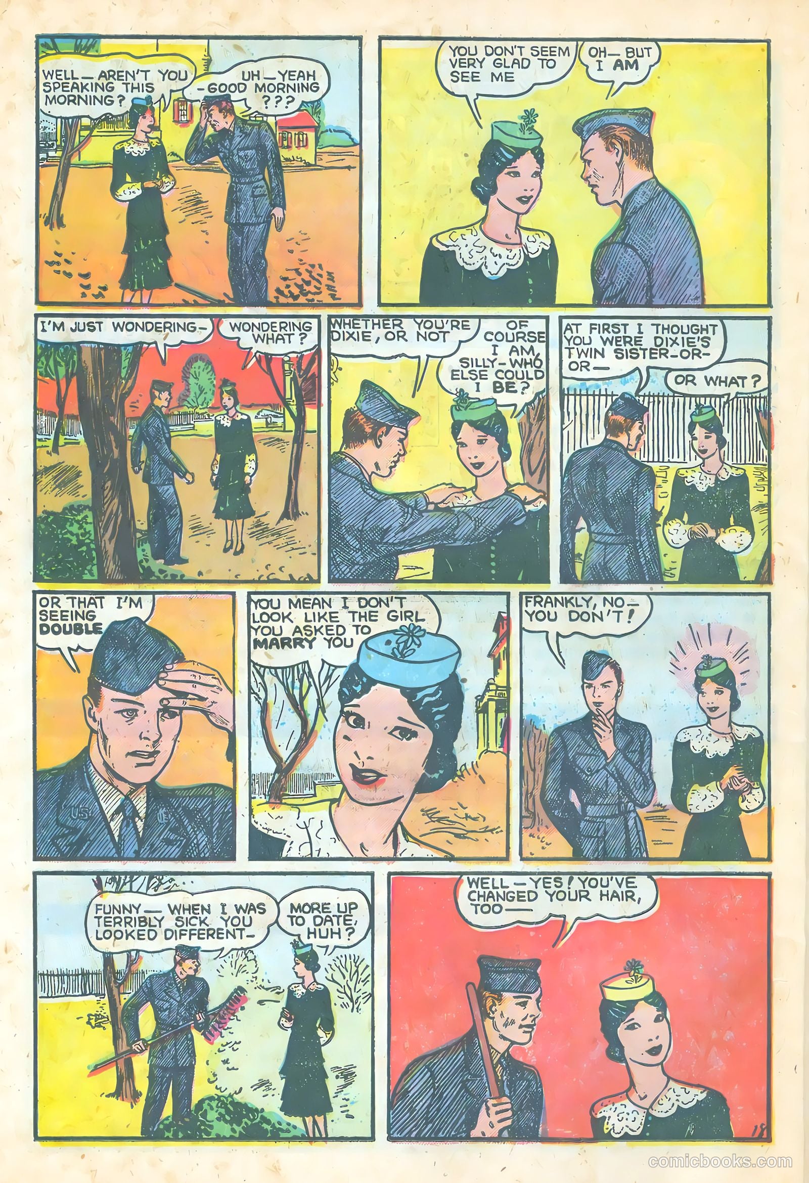 Dixie Dugan #4 (1945) — page 22 of 36