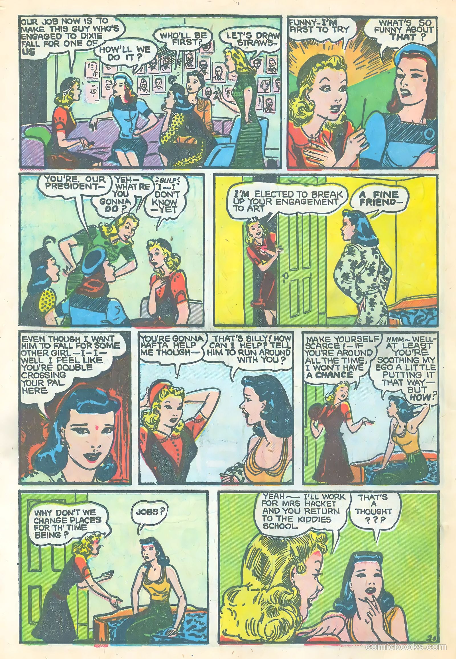 Dixie Dugan #4 (1945) — page 24 of 36