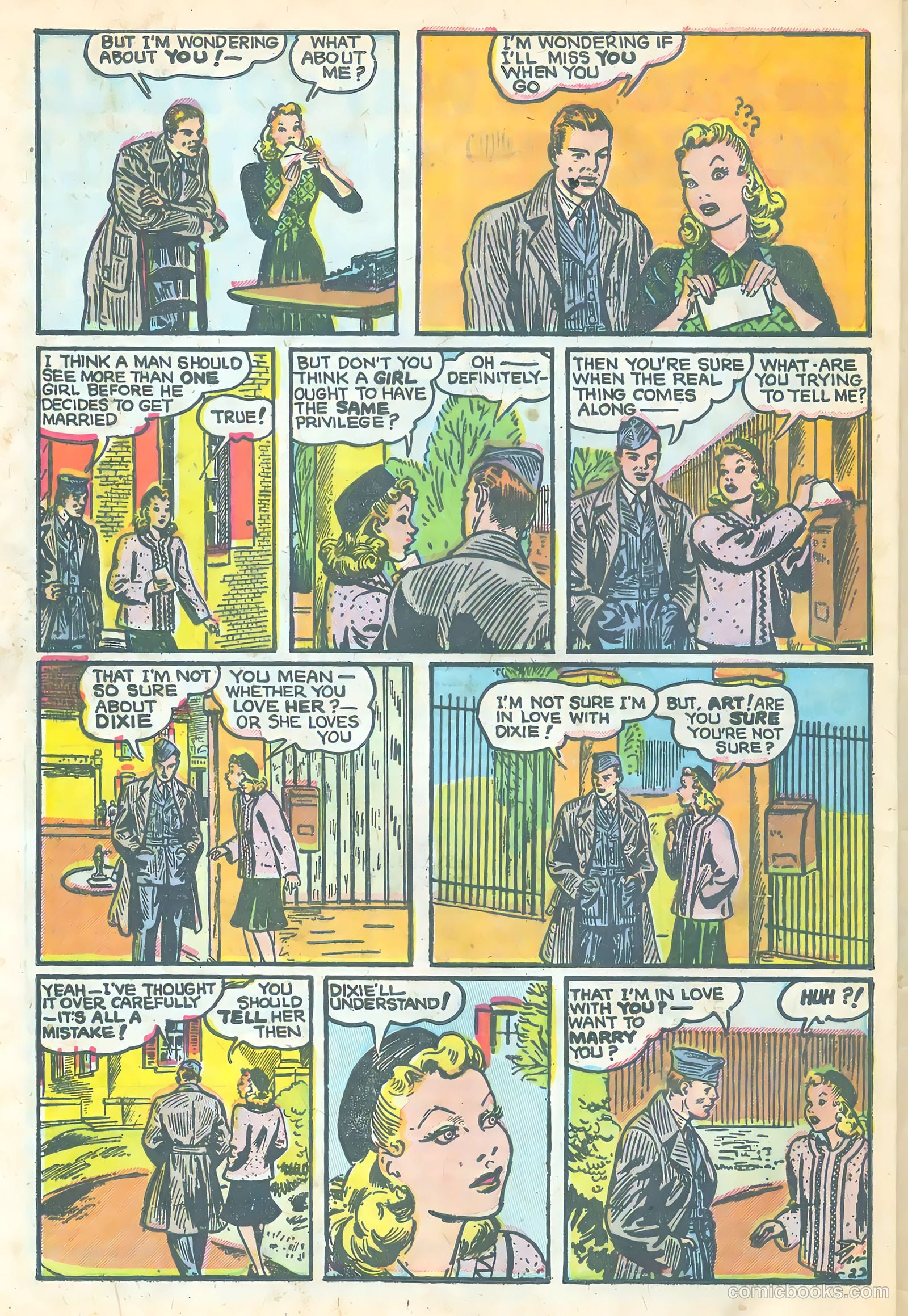 Dixie Dugan #4 (1945) — page 28 of 36