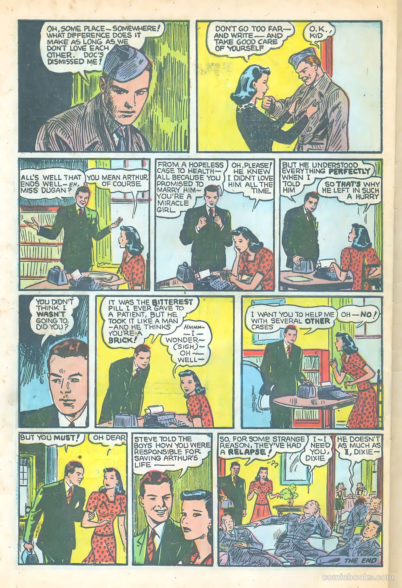 Dixie Dugan #4 (1945) — page 32 of 36