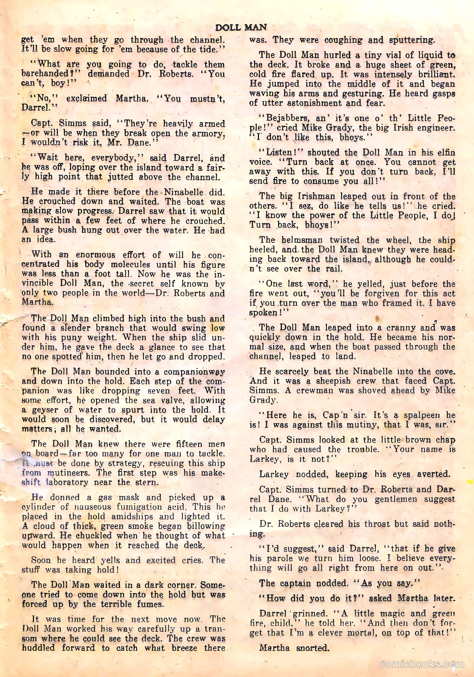 Doll Man #17 (1948) — page 35 of 52
