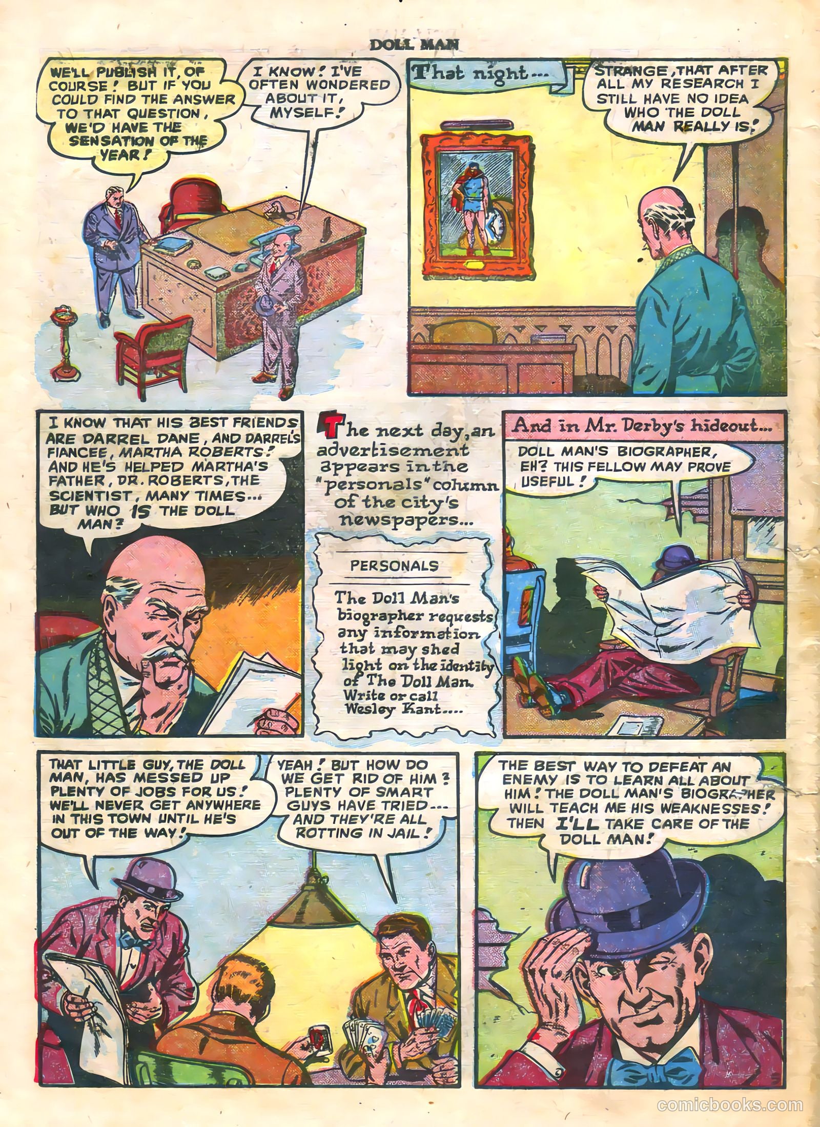 Doll Man #17 (1948) — page 40 of 52