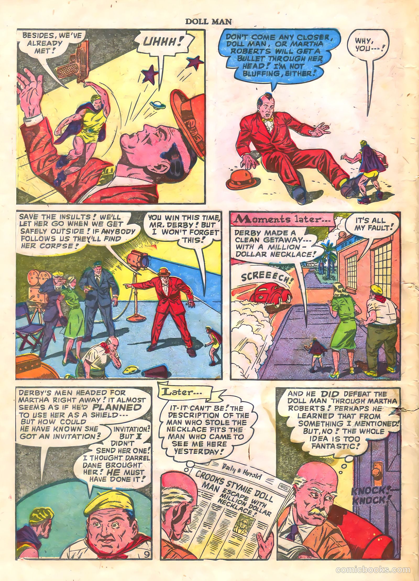 Doll Man #17 (1948) — page 44 of 52