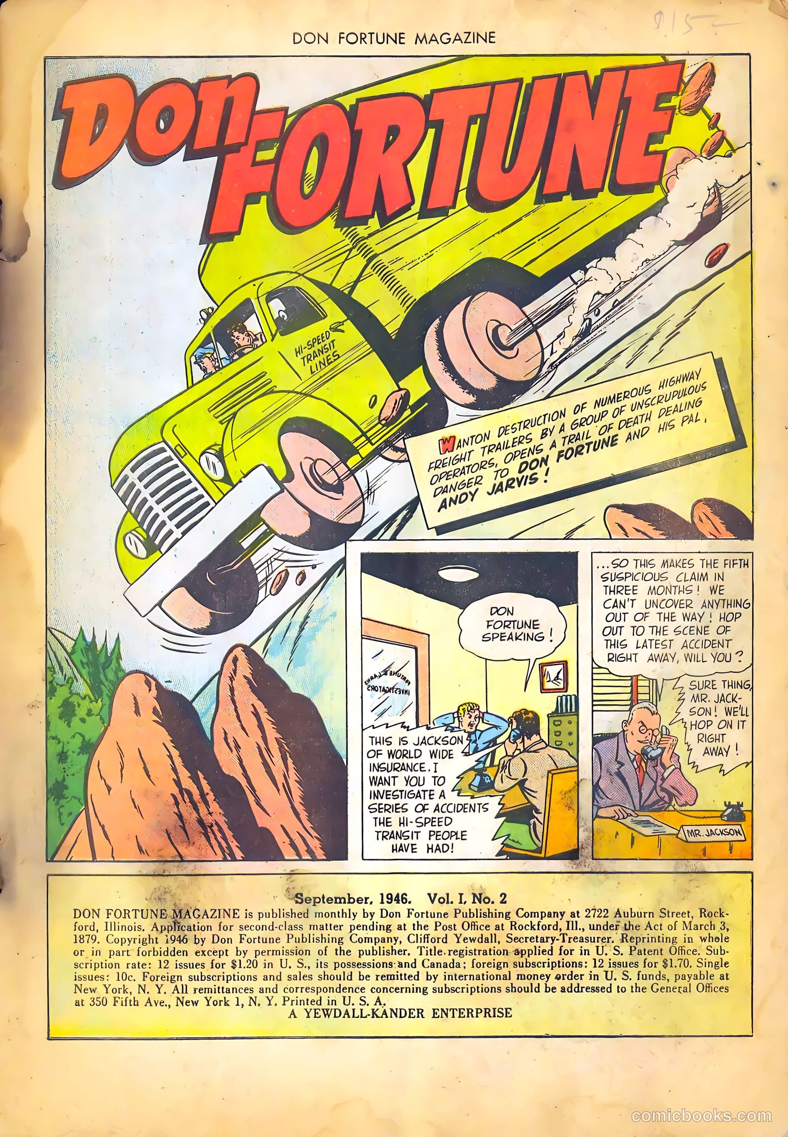 Don Fortune Magazine #2 (1946) — page 3