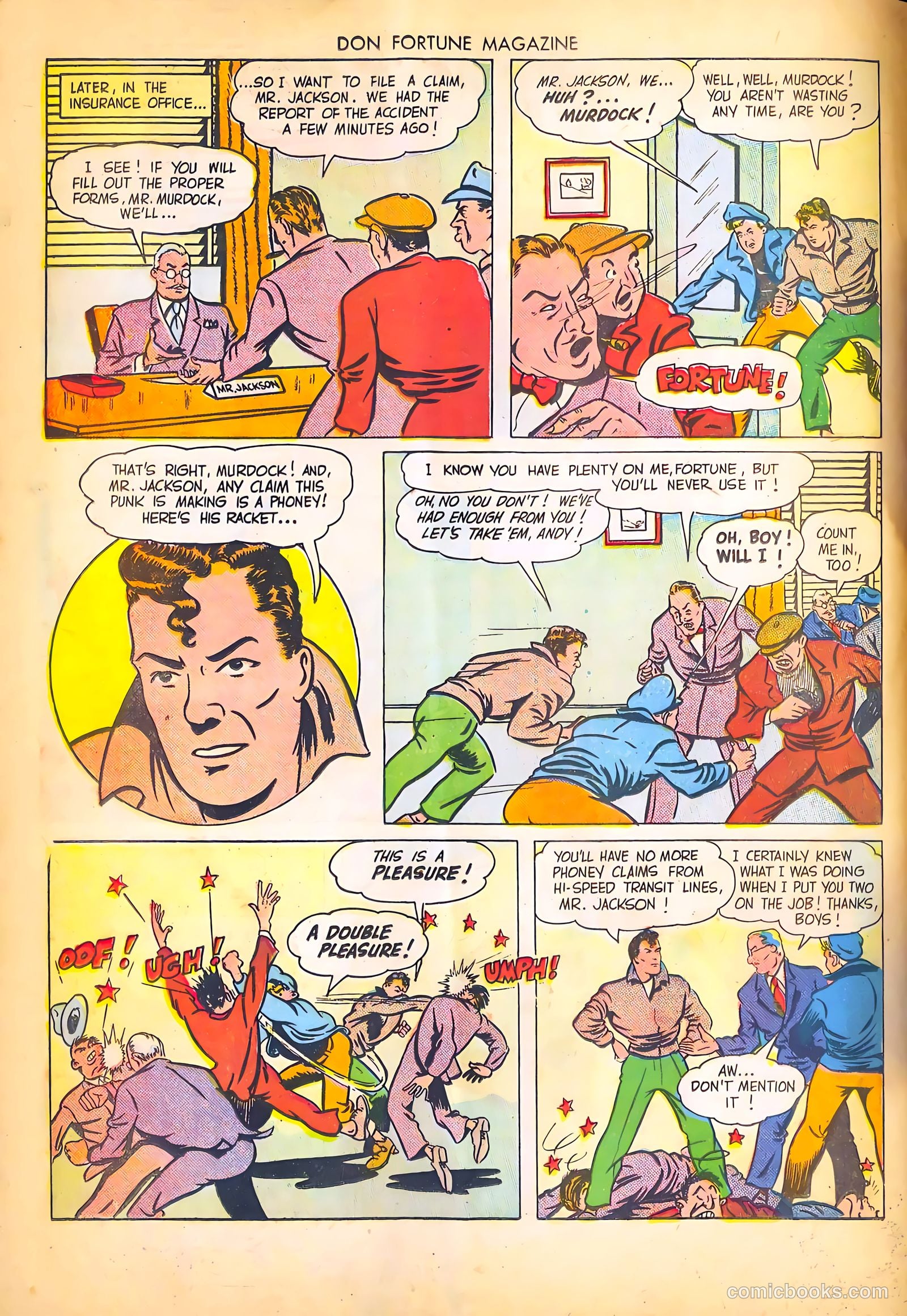 Don Fortune Magazine #2 (1946) — page 10