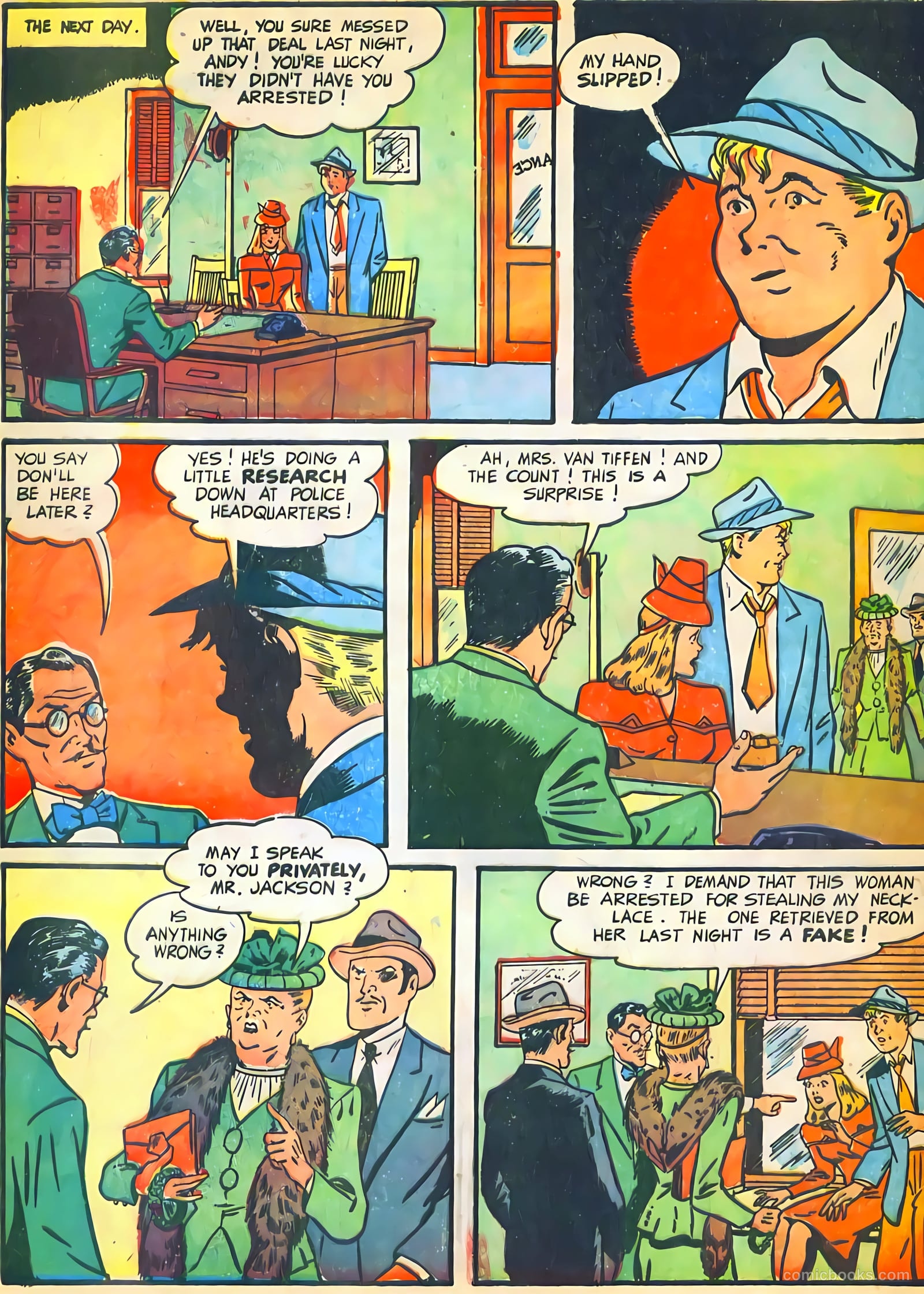 Don Fortune Magazine #4 (1946) — page 20