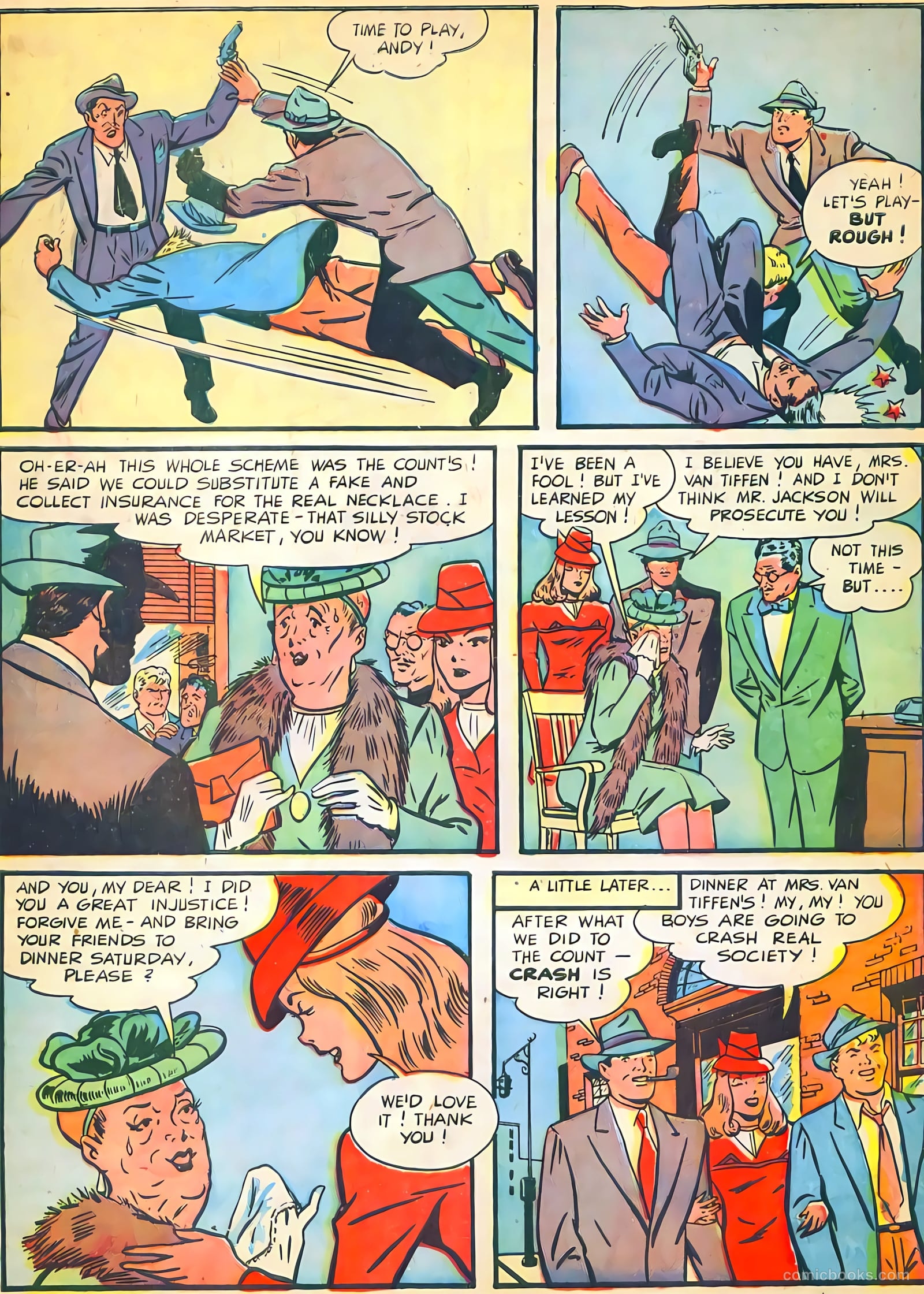 Don Fortune Magazine #4 (1946) — page 22
