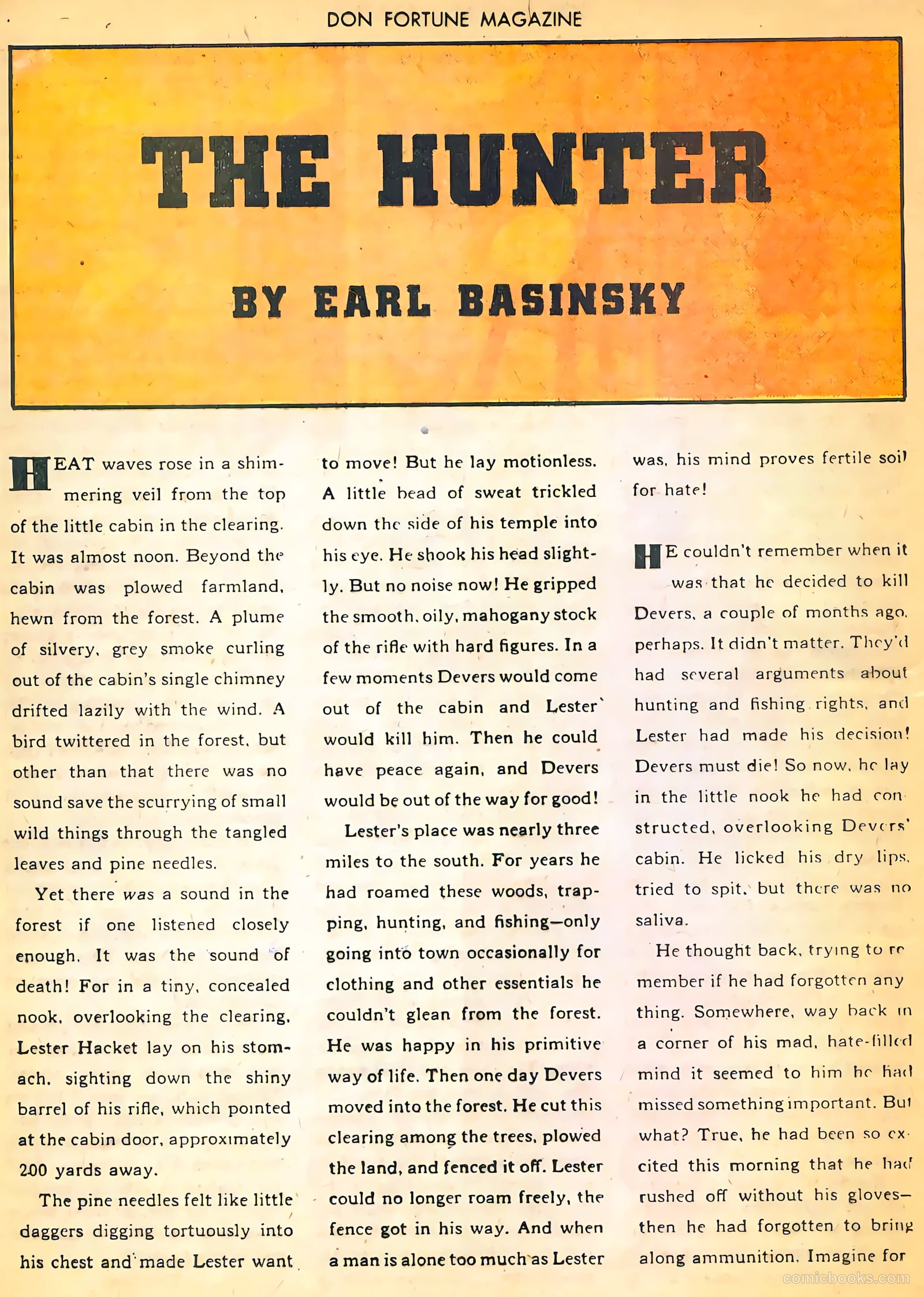 Don Fortune Magazine #4 (1946) — page 36
