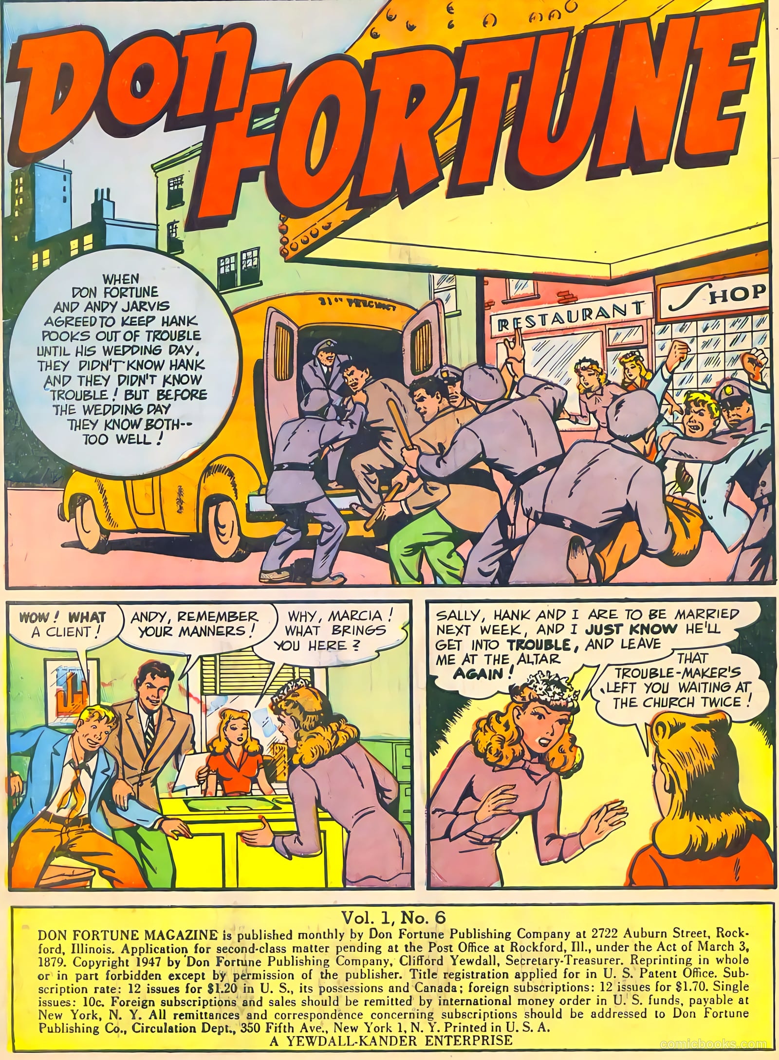 Don Fortune Magazine #6 (1947) — page 3