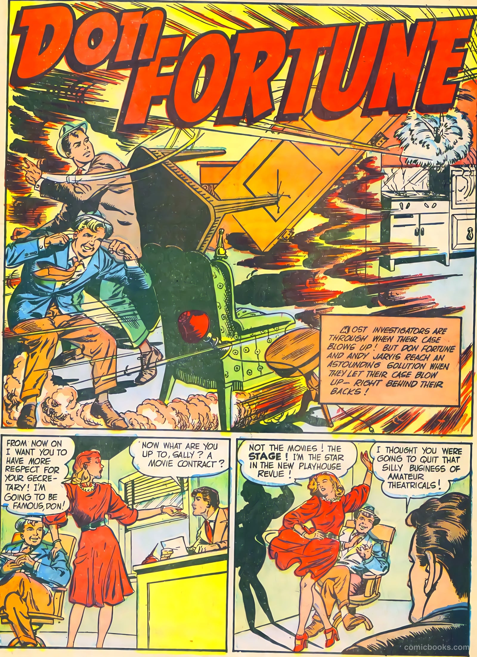 Don Fortune Magazine #6 (1947) — page 17
