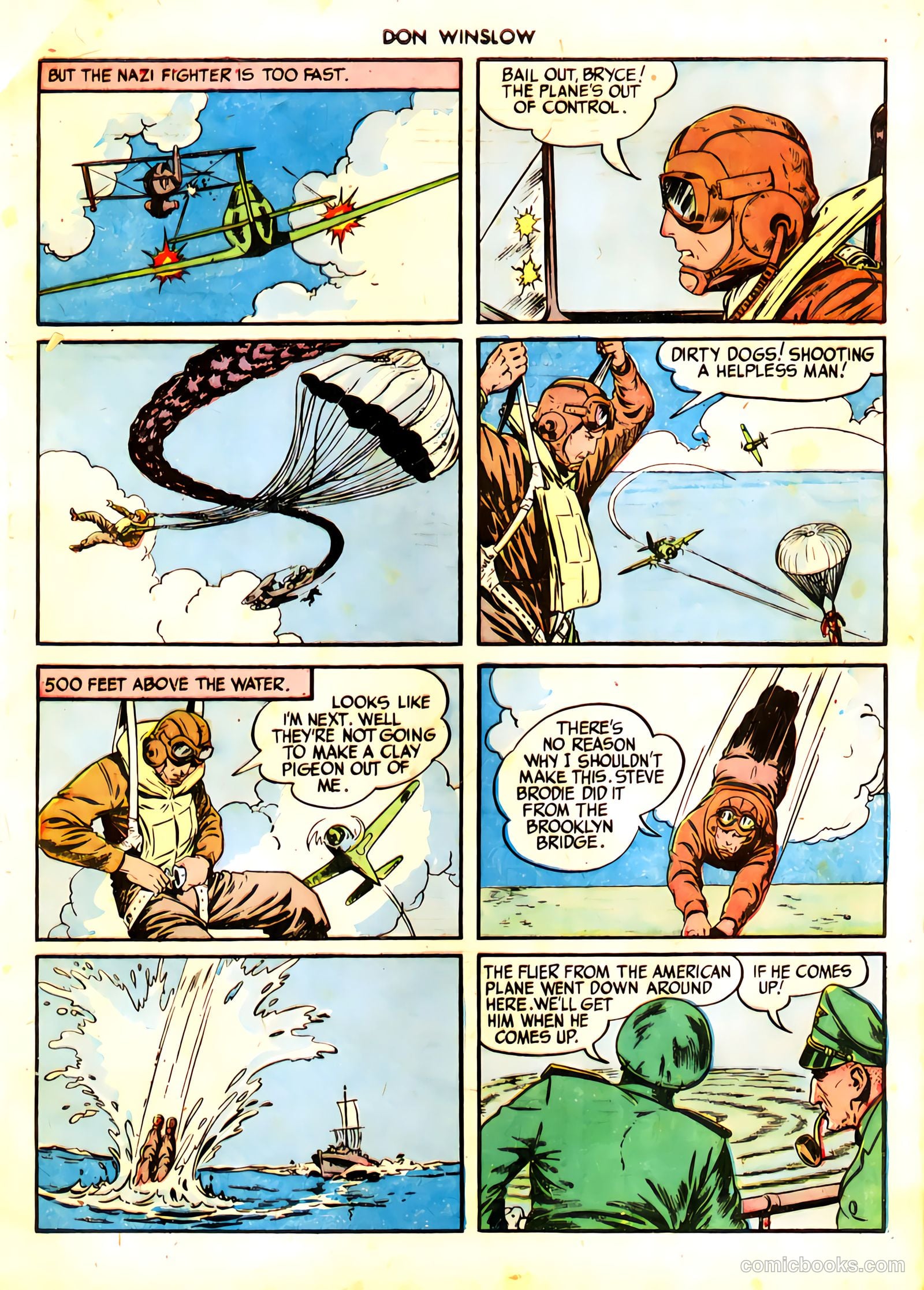 Don Winslow of the Navy #21 (1944, Fawcett) — page 5 of 30