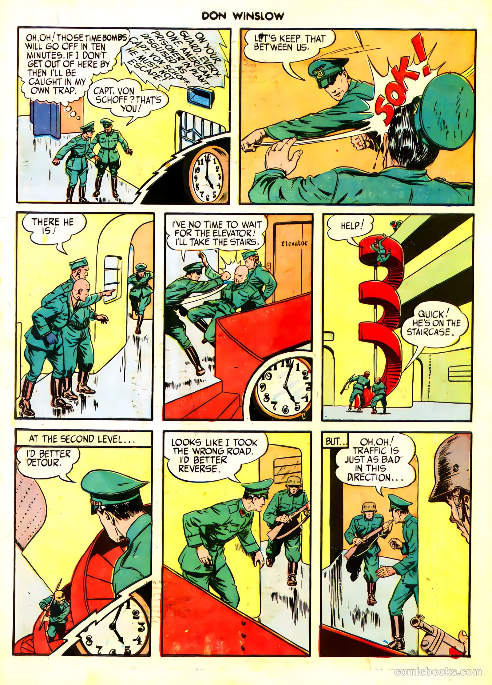 Don Winslow of the Navy #21 (1944, Fawcett) — page 10 of 30