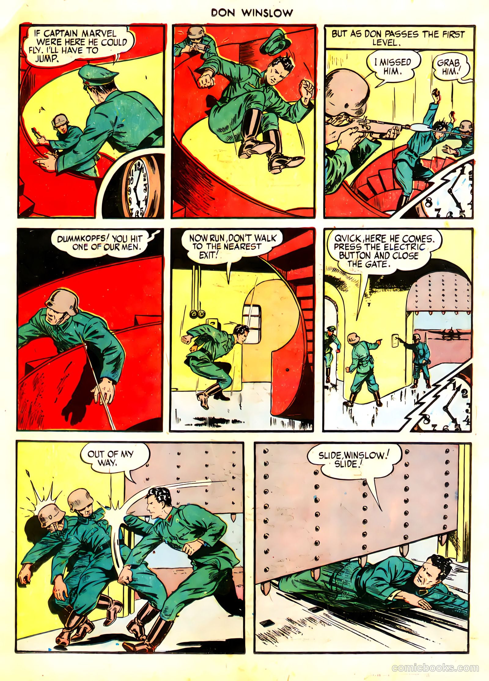 Don Winslow of the Navy #21 (1944, Fawcett) — page 11 of 30