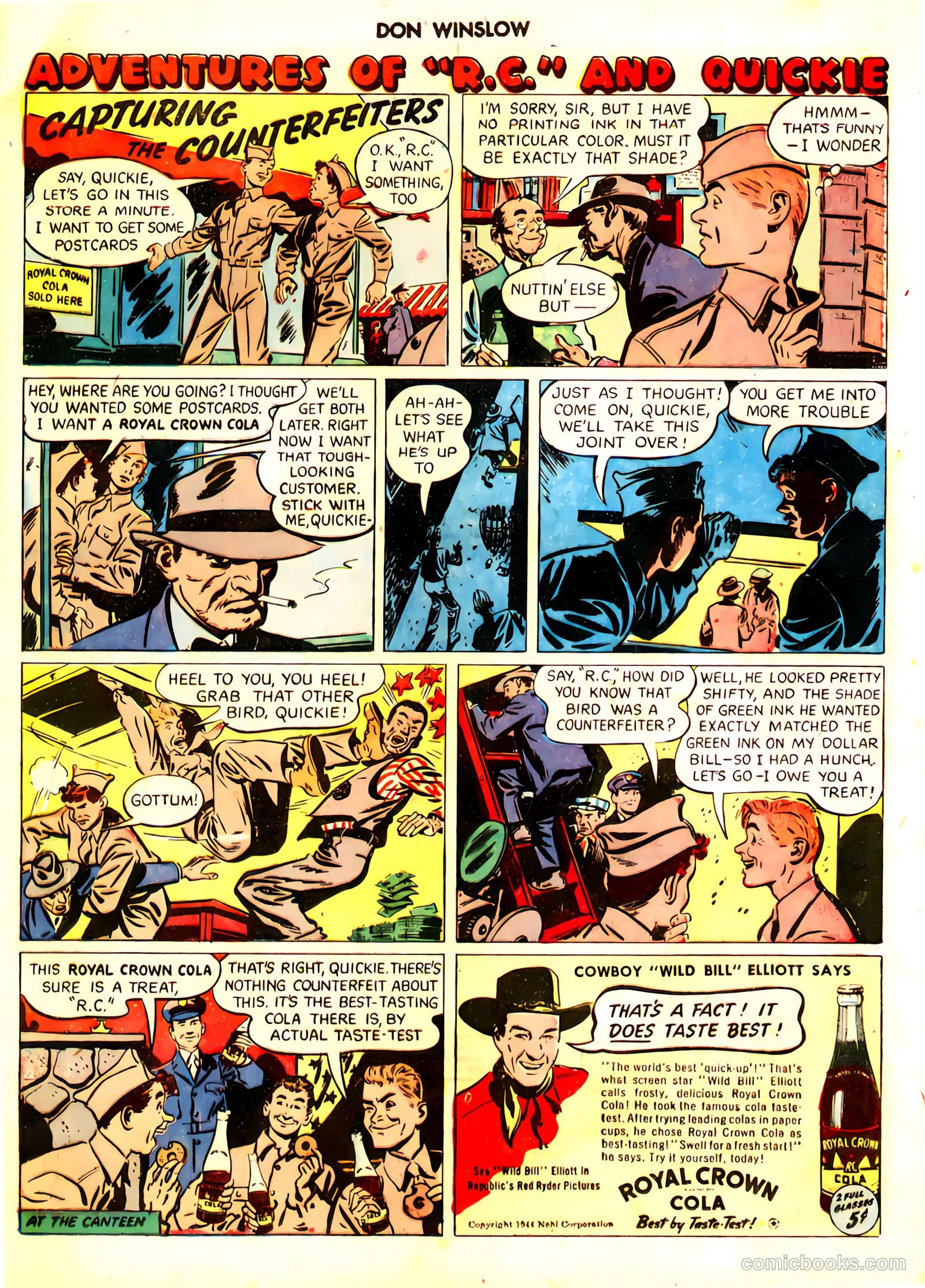Don Winslow of the Navy #21 (1944, Fawcett) — page 13 of 30