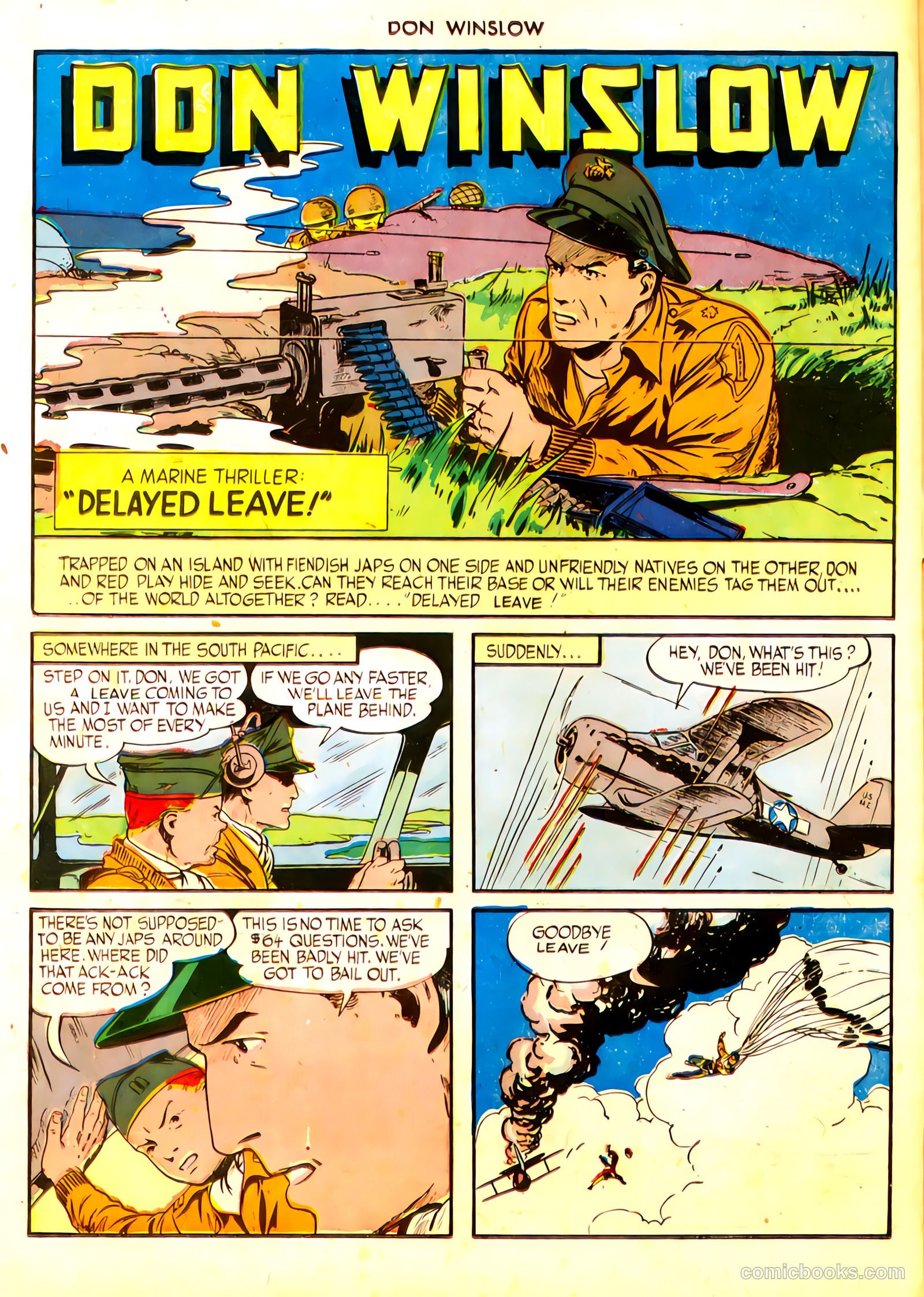 Don Winslow of the Navy #21 (1944, Fawcett) — page 21 of 30