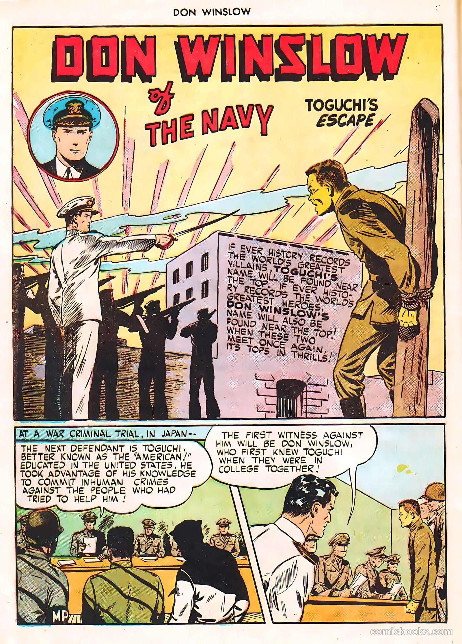 Don Winslow of the Navy #42 (1947, Fawcett) — page 4 of 51
