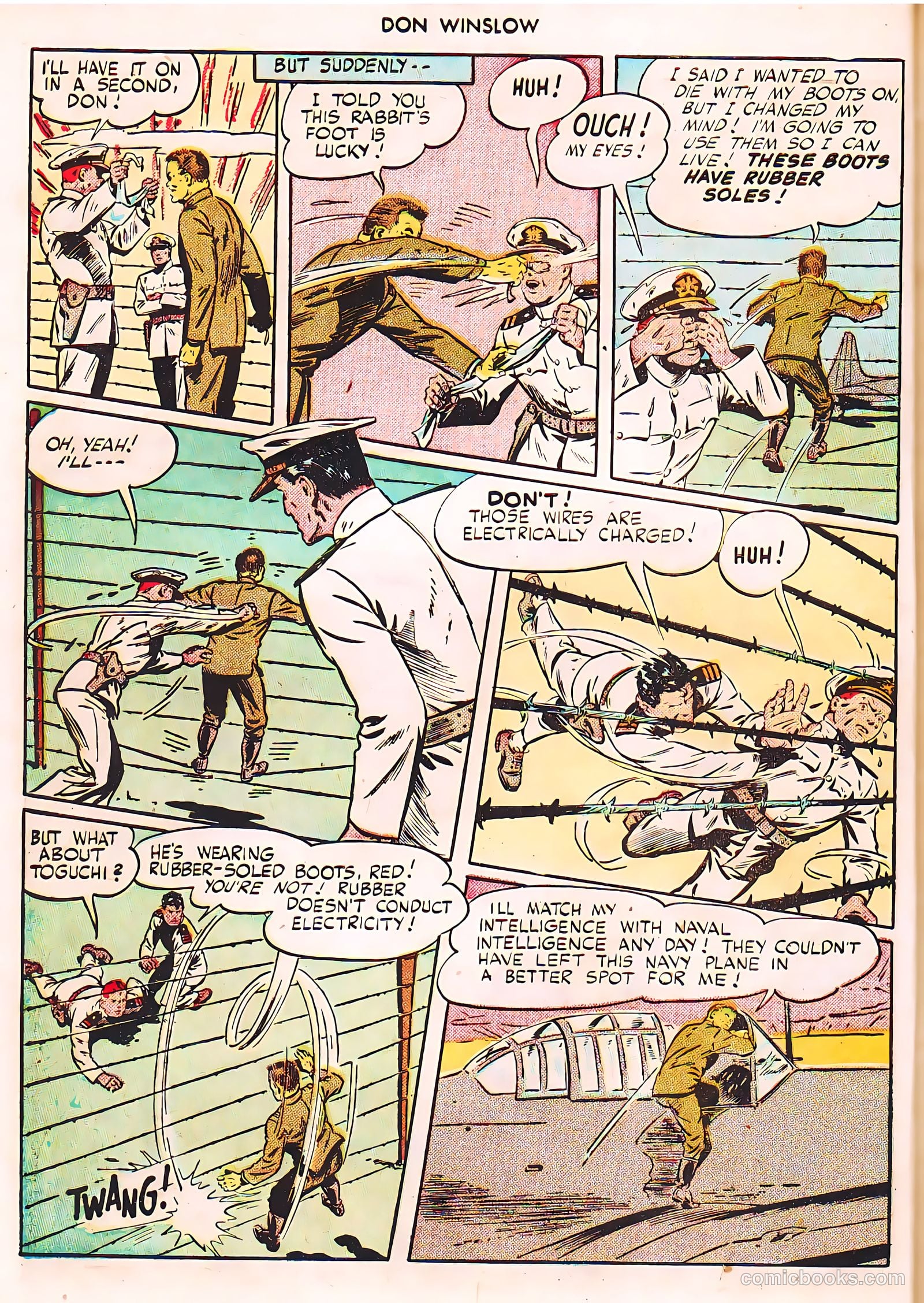 Don Winslow of the Navy #42 (1947, Fawcett) — page 6 of 51