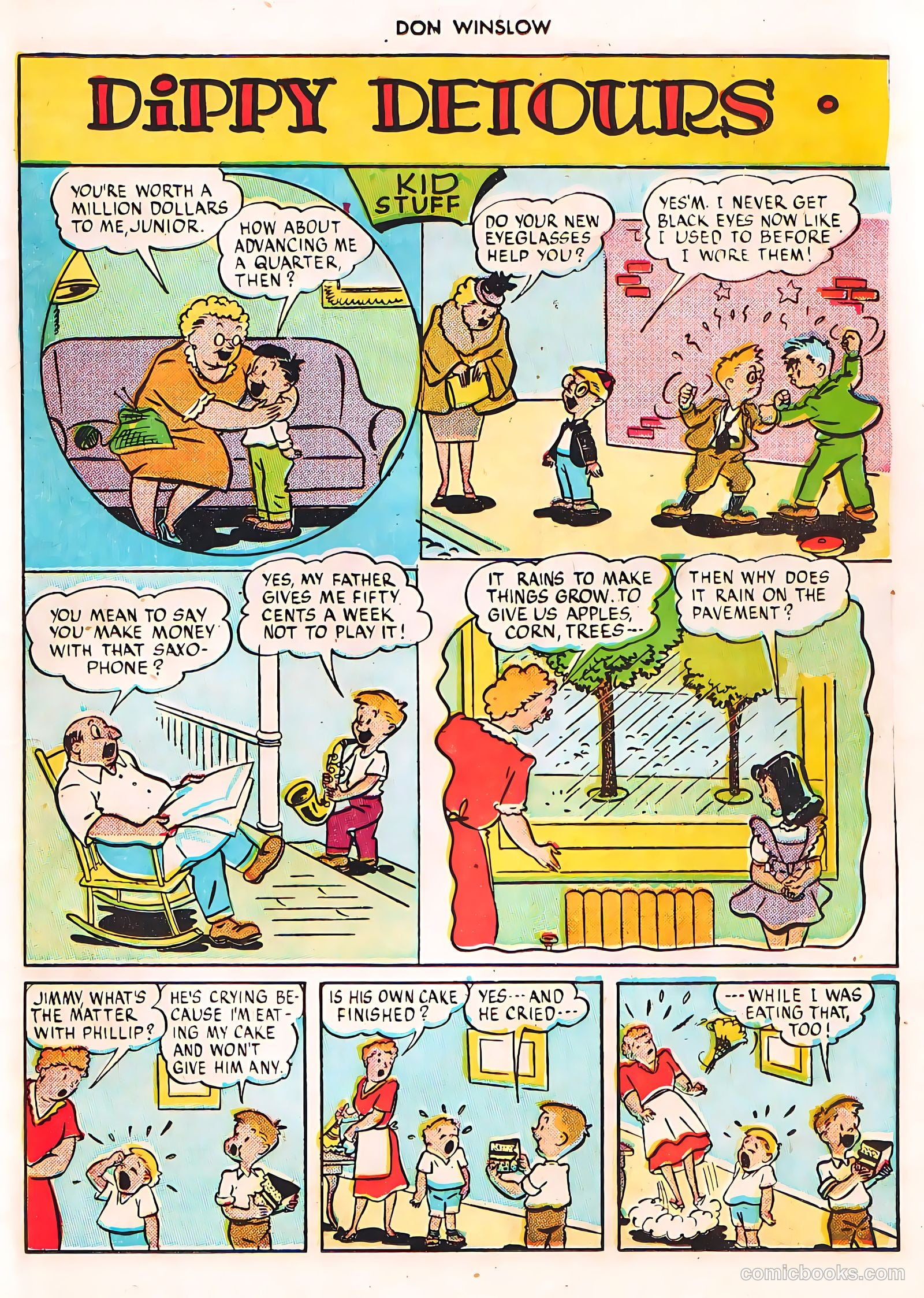 Don Winslow of the Navy #42 (1947, Fawcett) — page 23 of 51