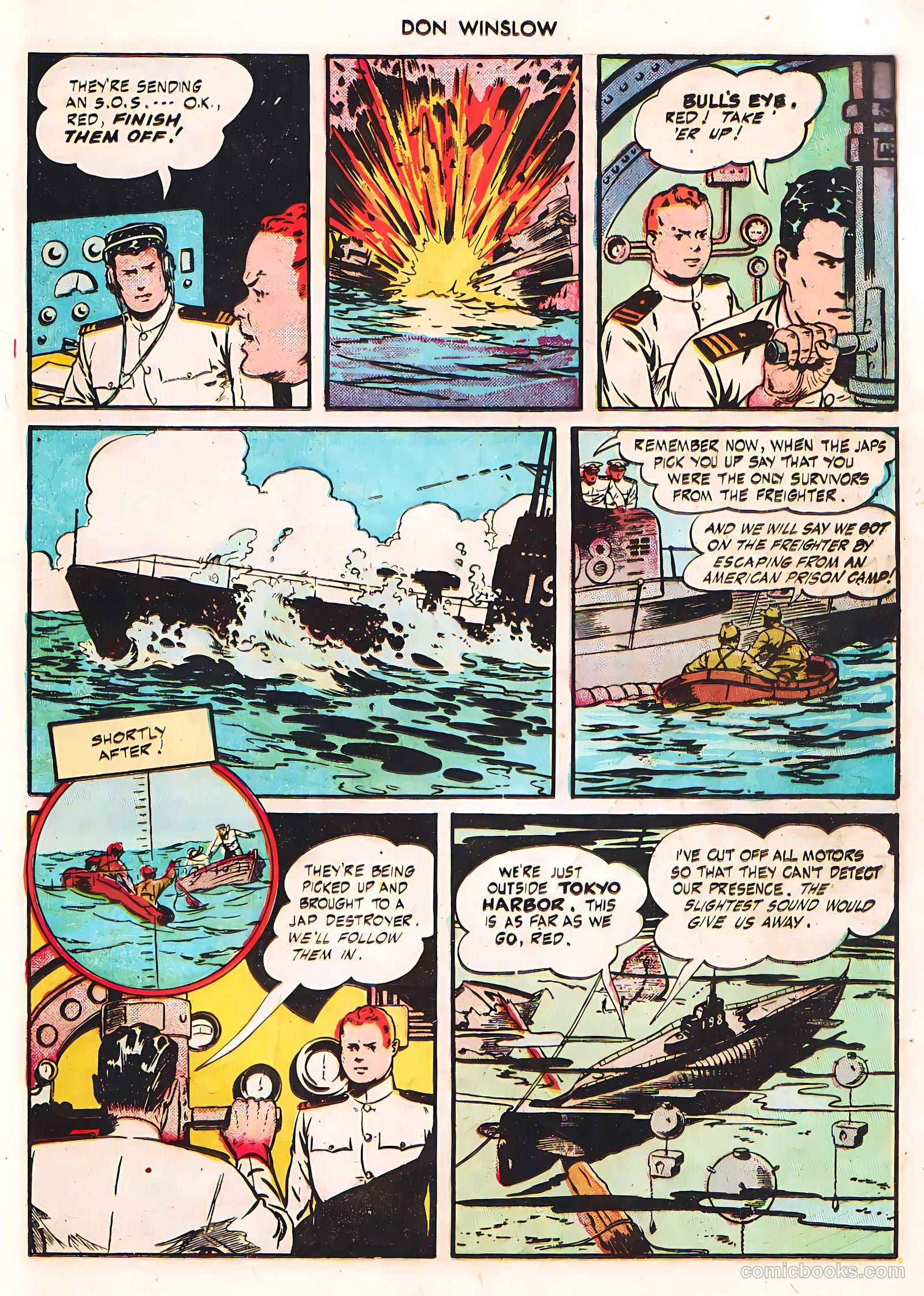 Don Winslow of the Navy #42 (1947, Fawcett) — page 29 of 51