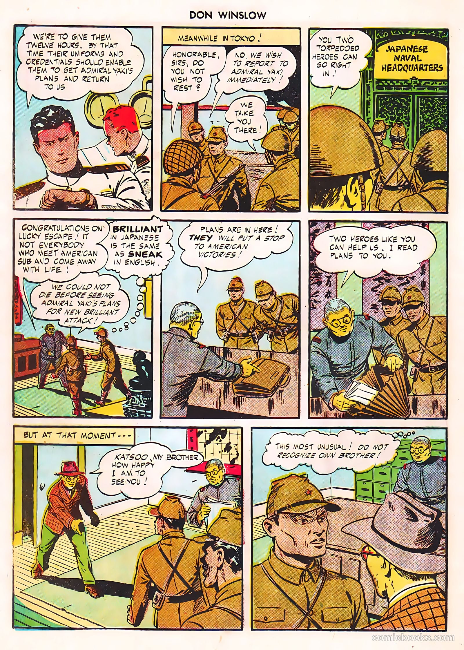 Don Winslow of the Navy #42 (1947, Fawcett) — page 30 of 51