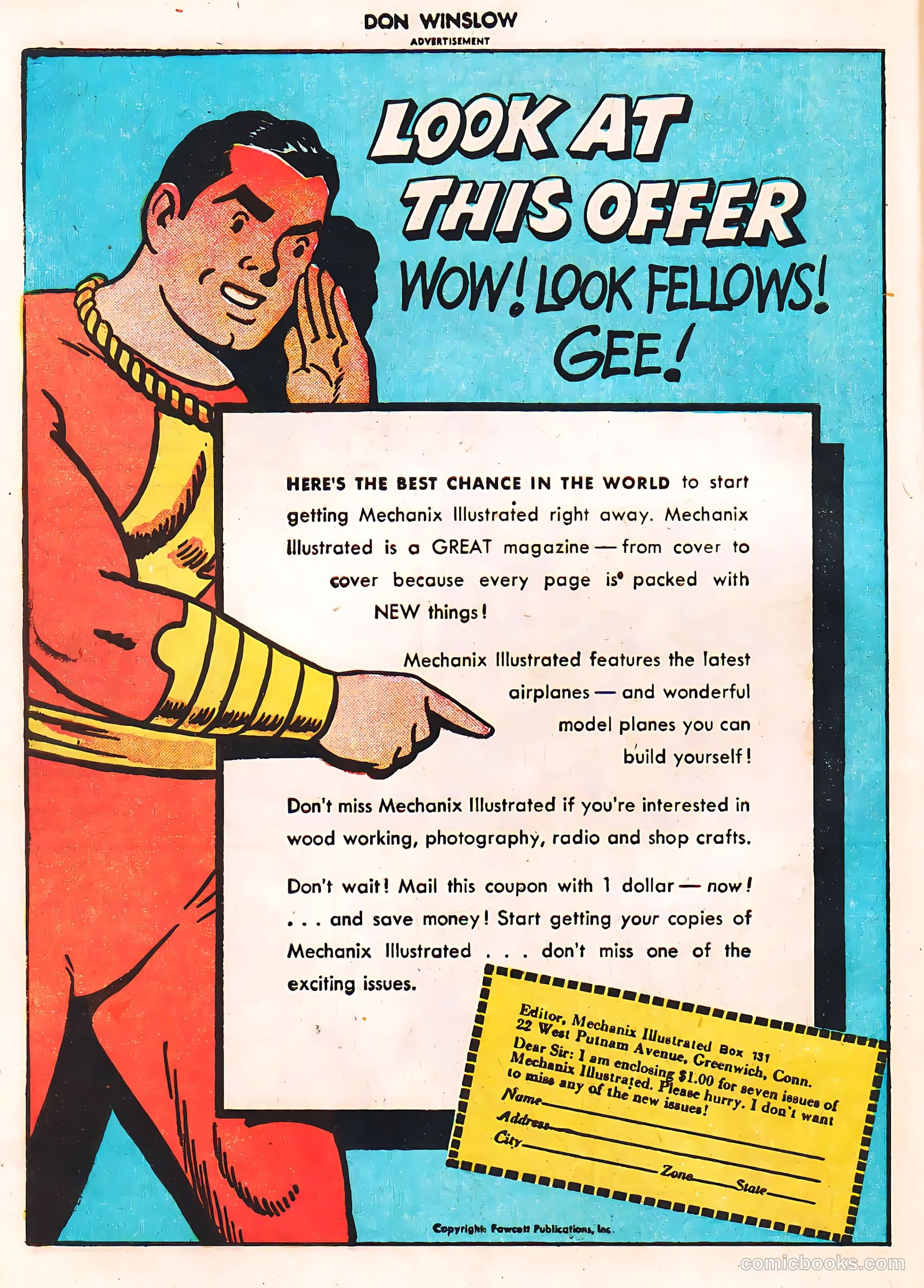 Don Winslow of the Navy #42 (1947, Fawcett) — page 34 of 51