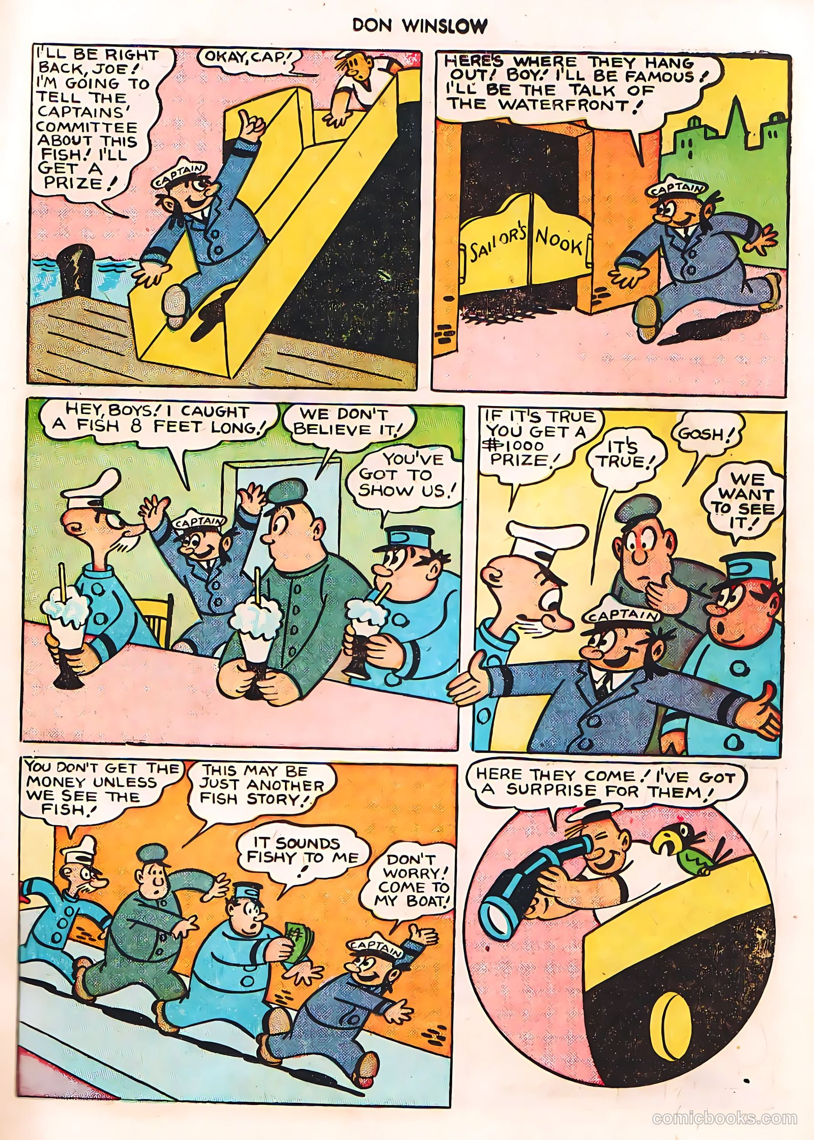 Don Winslow of the Navy #42 (1947, Fawcett) — page 39 of 51