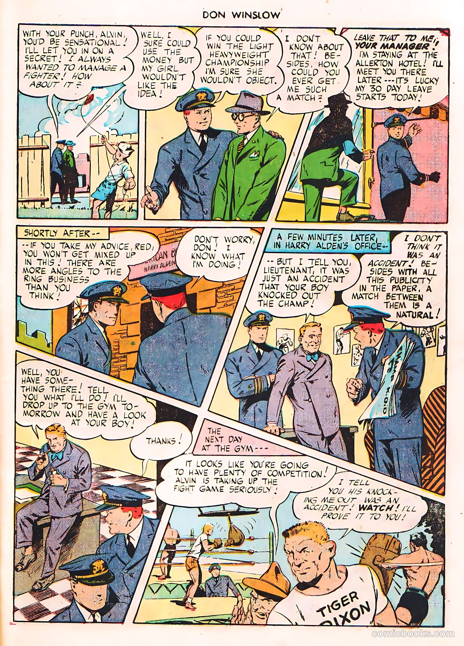 Don Winslow of the Navy #42 (1947, Fawcett) — page 43 of 51