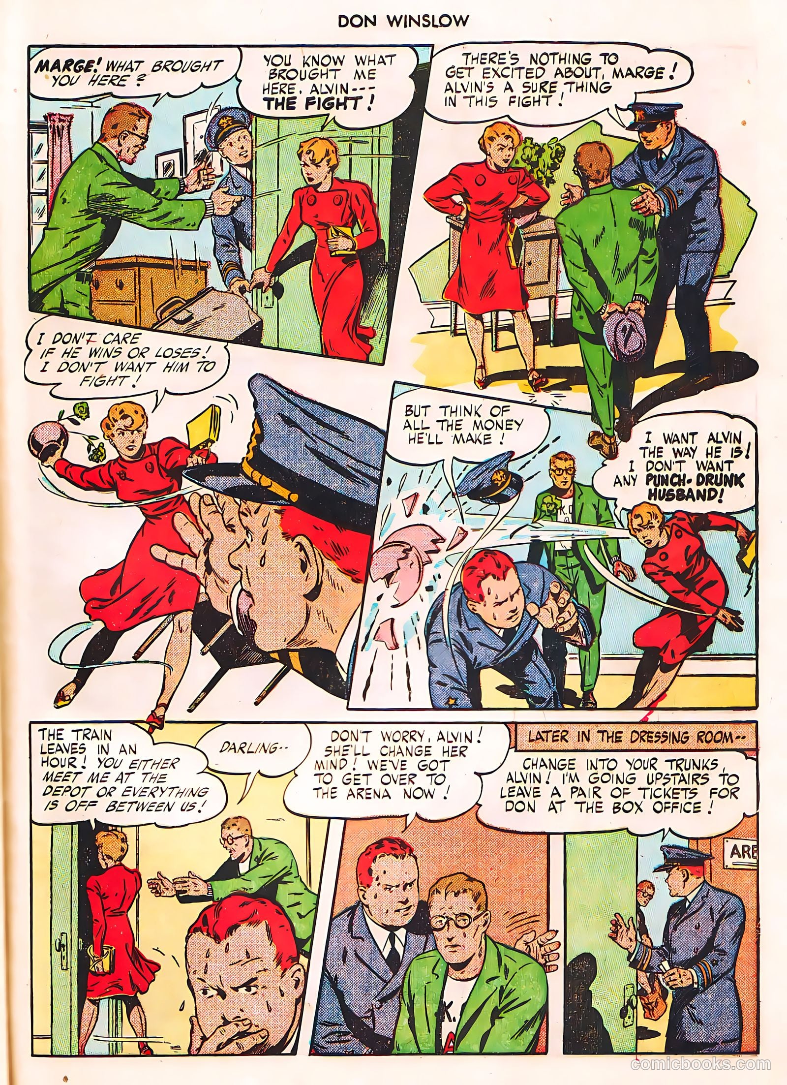 Don Winslow of the Navy #42 (1947, Fawcett) — page 45 of 51