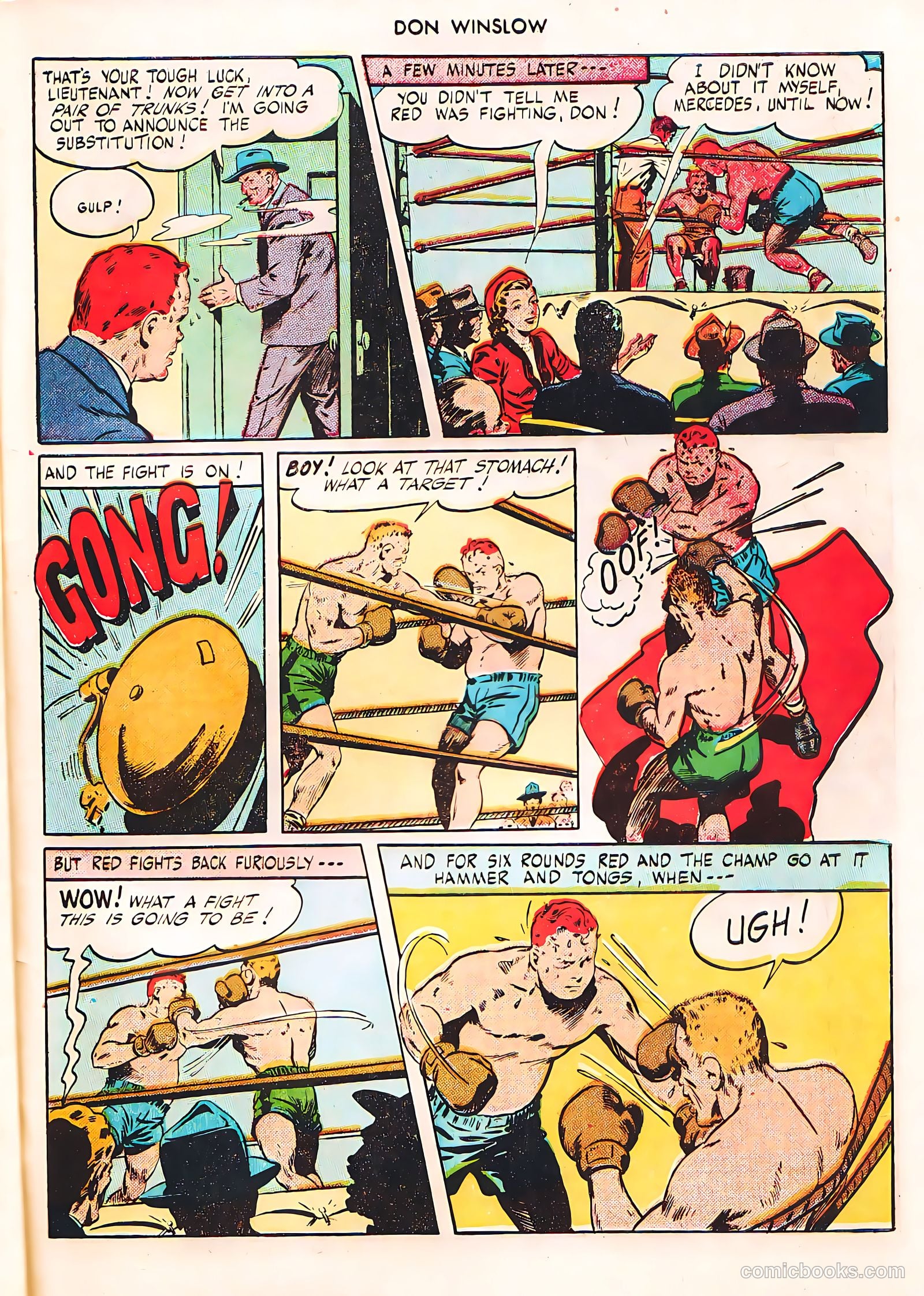 Don Winslow of the Navy #42 (1947, Fawcett) — page 47 of 51